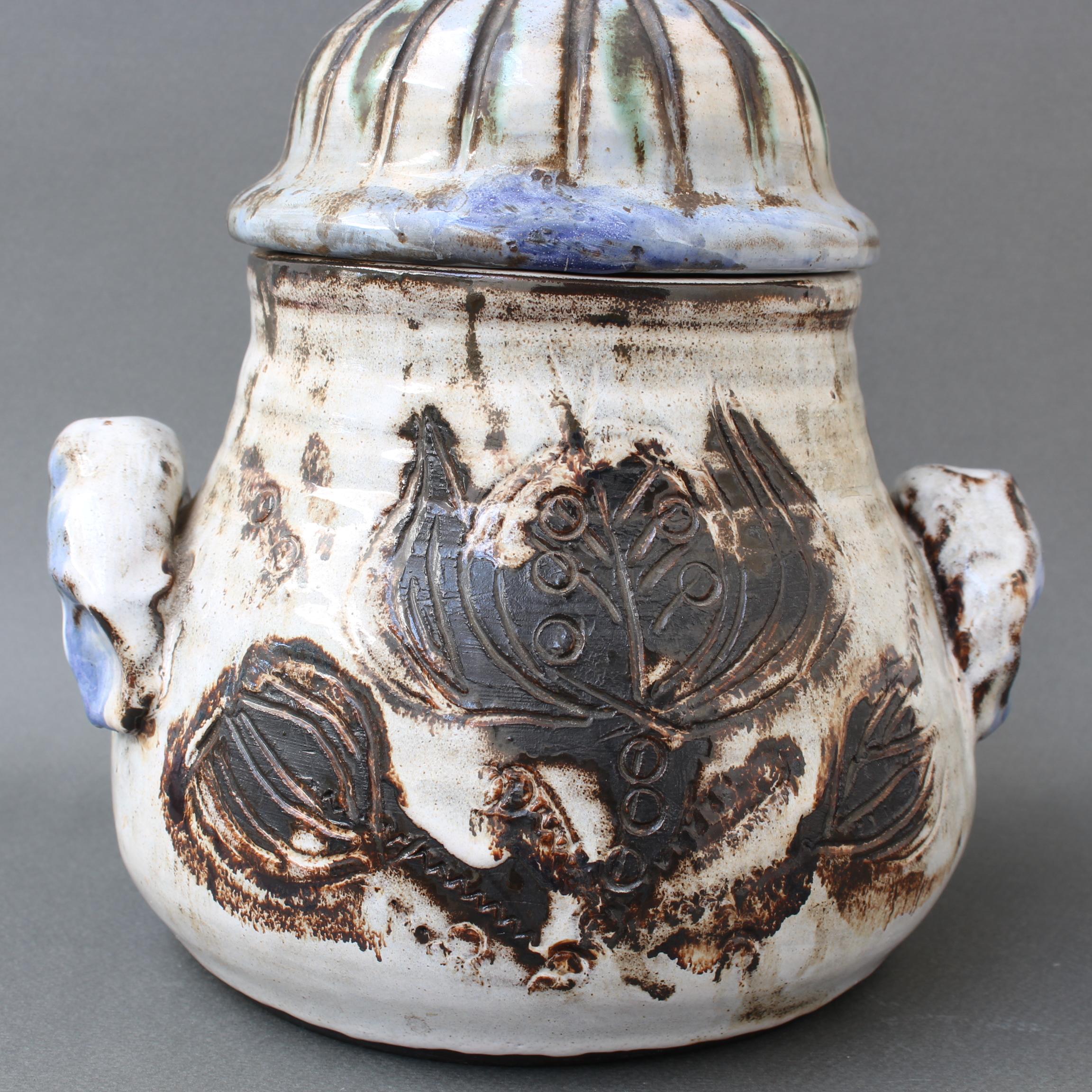 Crockery-pot en faïence décorative française du milieu du siècle dernier par Albert Thiry en vente 3