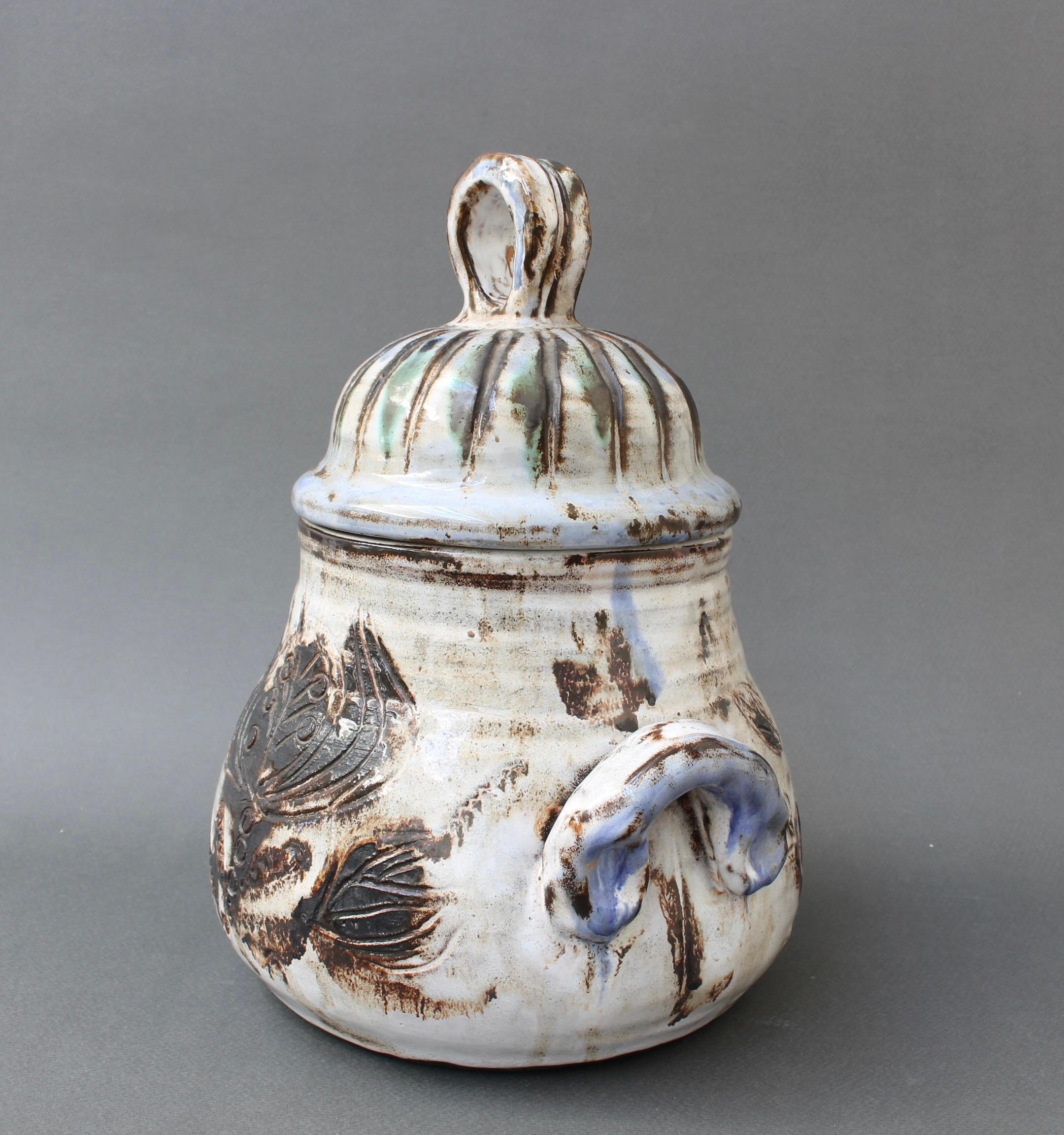 Crockery-pot en faïence décorative française du milieu du siècle dernier par Albert Thiry Bon état - En vente à London, GB