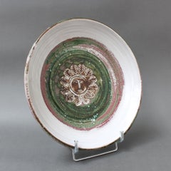 Mid-Century French Decorative Platter by Albert Thiry (circa 1960s)