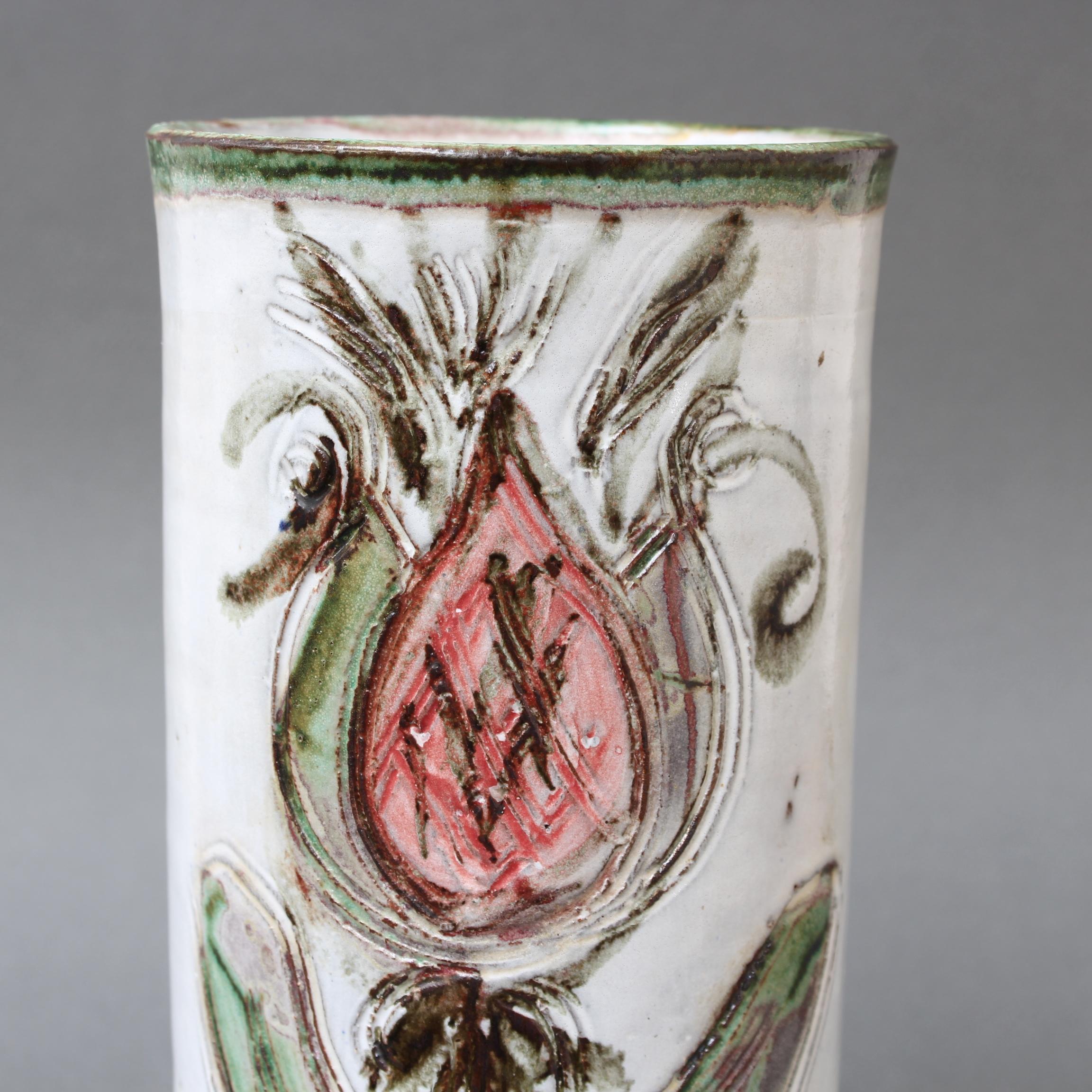 Mid-Century French Decorative Vase by Albert Thiry (circa 1960s) For Sale 4