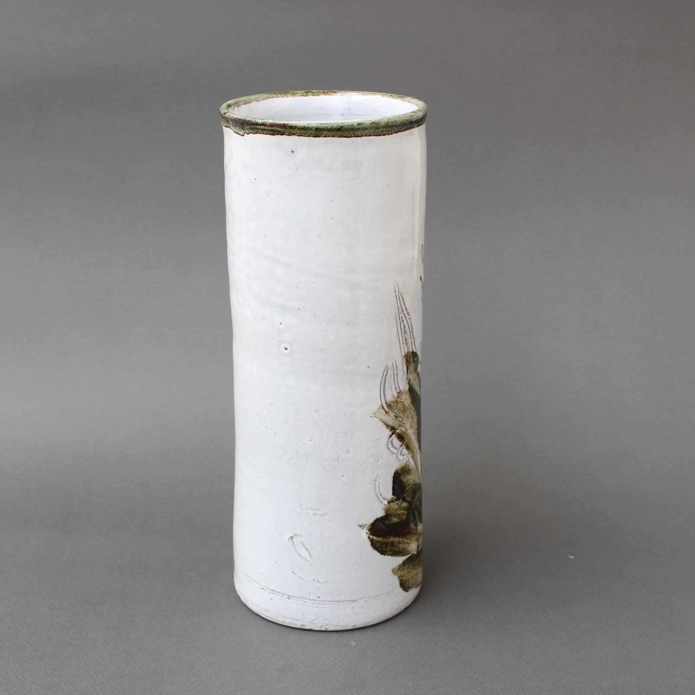 Mid-Century French Decorative Vase by Albert Thiry (circa 1960s) In Good Condition For Sale In London, GB