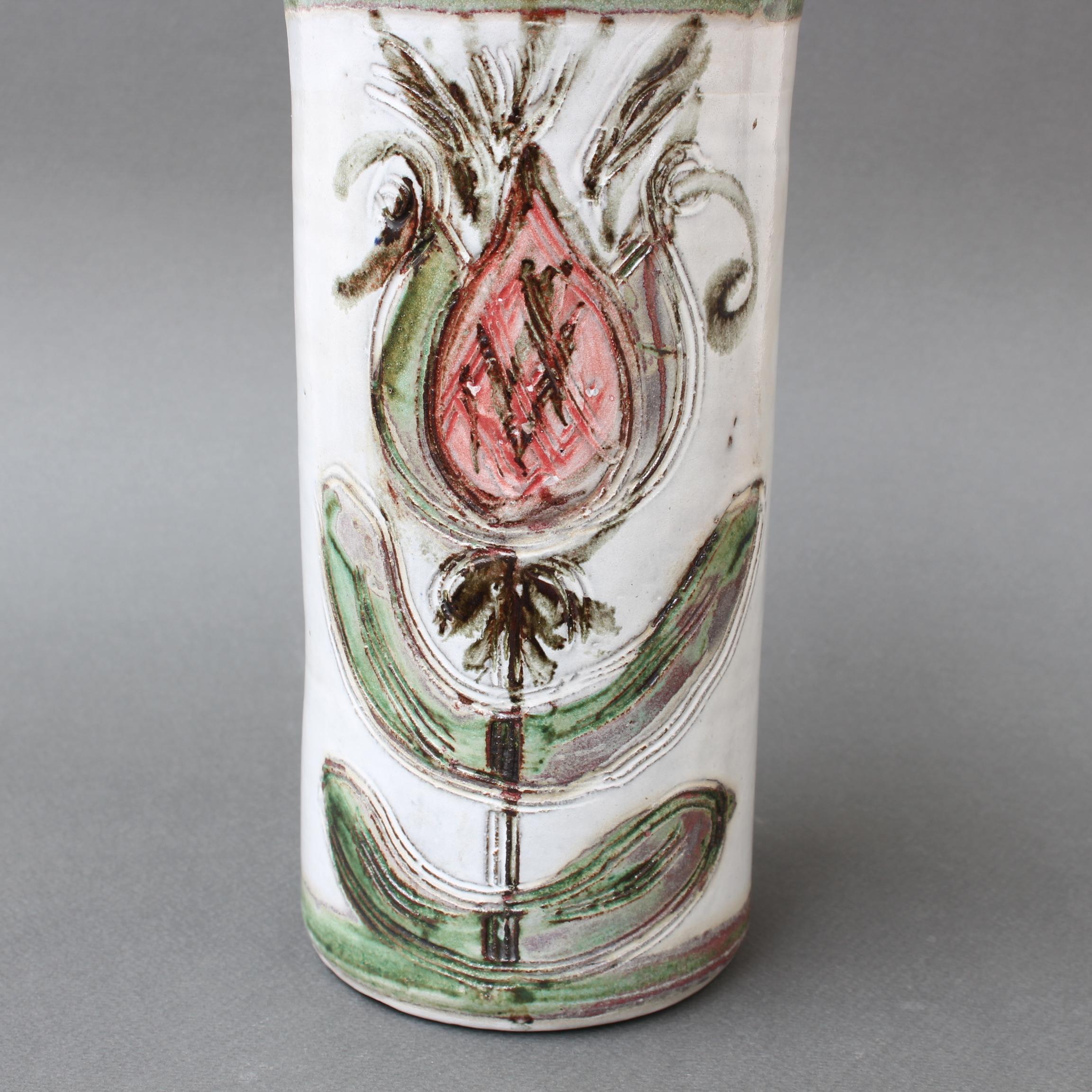 Mid-Century French Decorative Vase by Albert Thiry (circa 1960s) For Sale 1