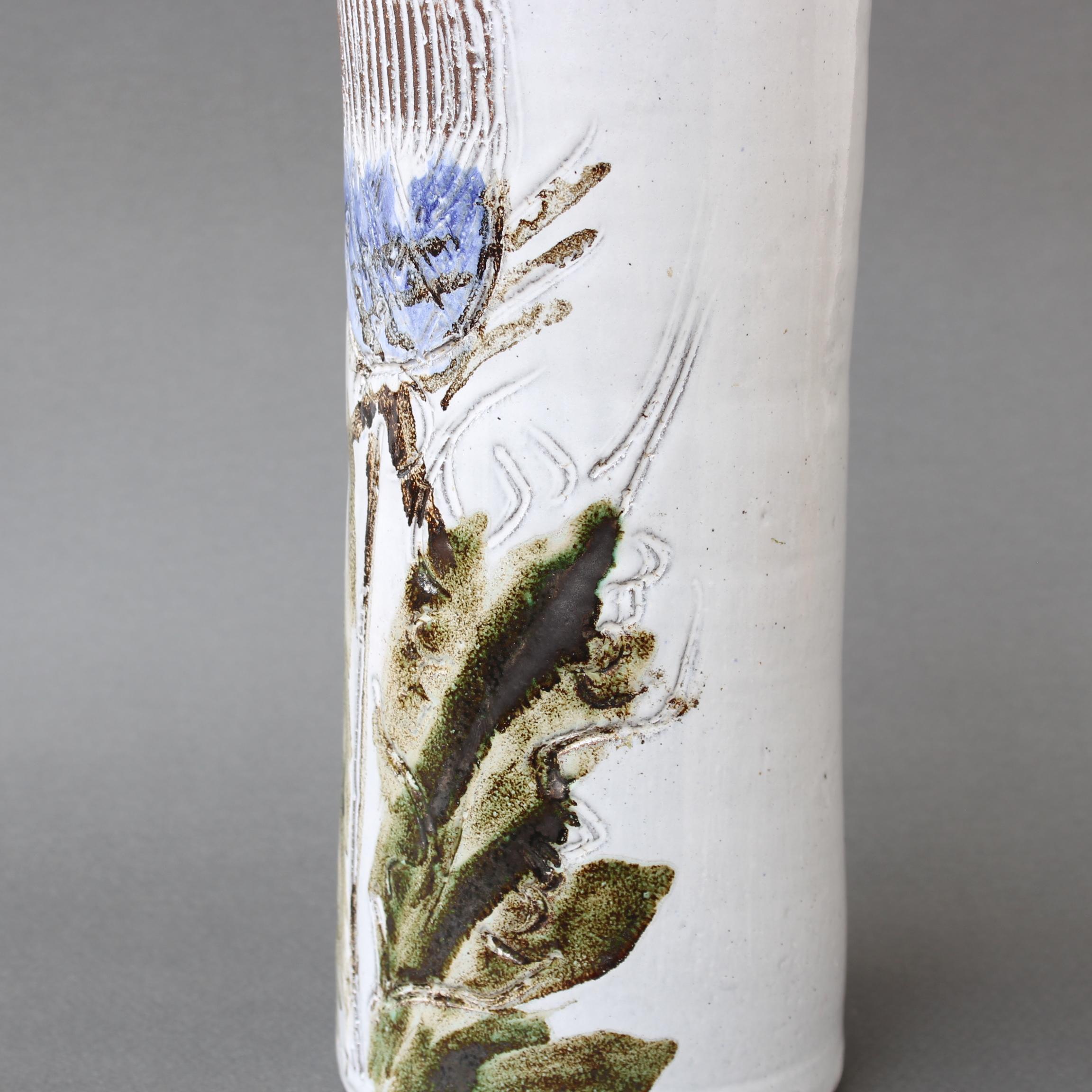 Céramique Vase décoratif français du milieu du siècle par Albert Thiry (circa 1960) en vente