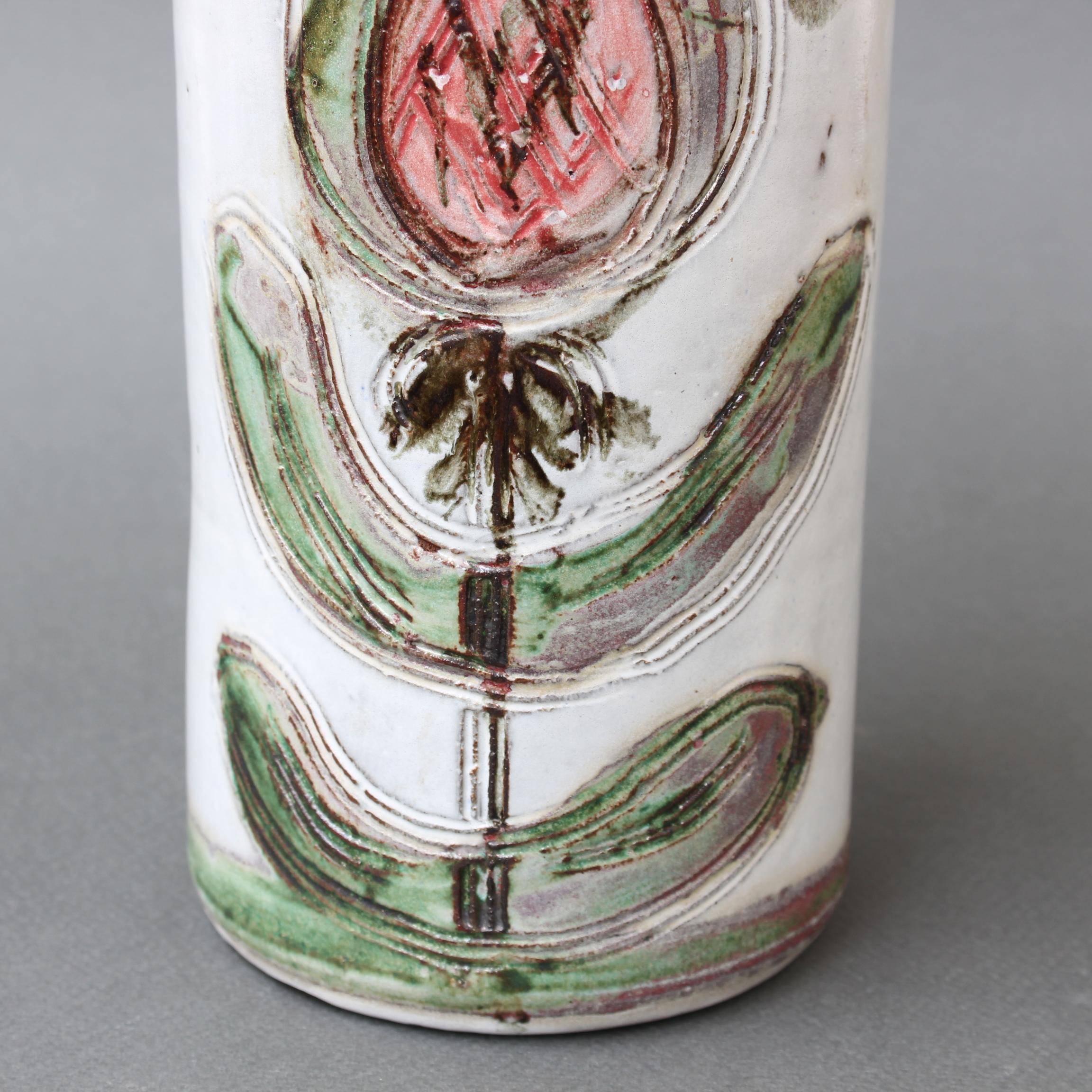 Vase décoratif français du milieu du siècle dernier par Albert Thiry (vers les années 1960) en vente 1