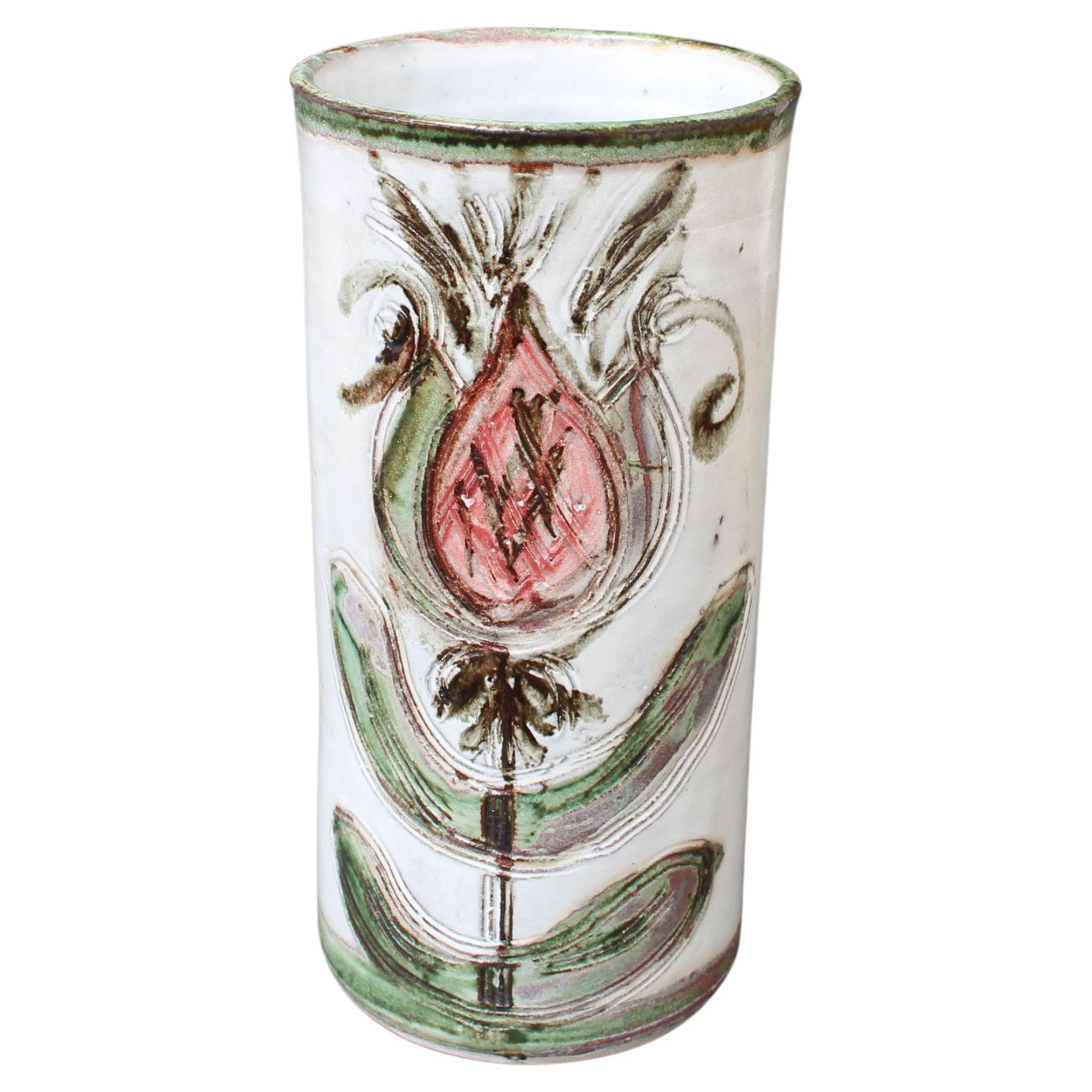 Mid-Century French Decorative Vase by Albert Thiry (circa 1960s)