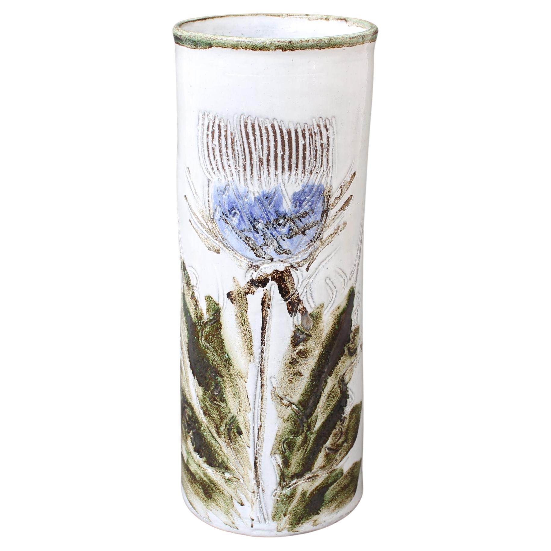 Mid-Century French Decorative Vase by Albert Thiry (circa 1960s) For Sale