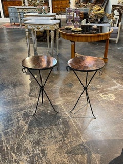Mid-Century French Designer Drink Tables
