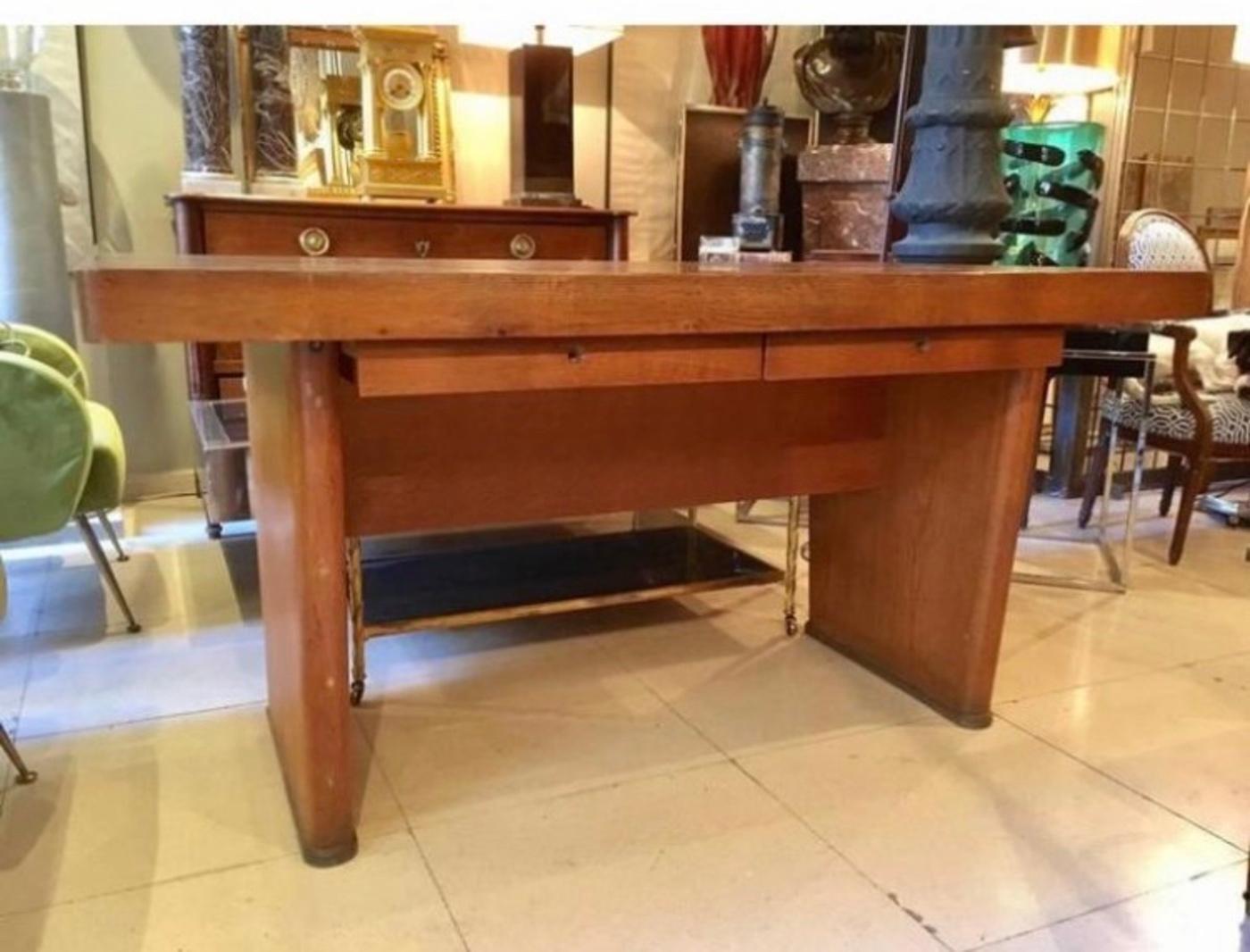 Mid-Century French Pierre Chapo Style  Desk Table 6
