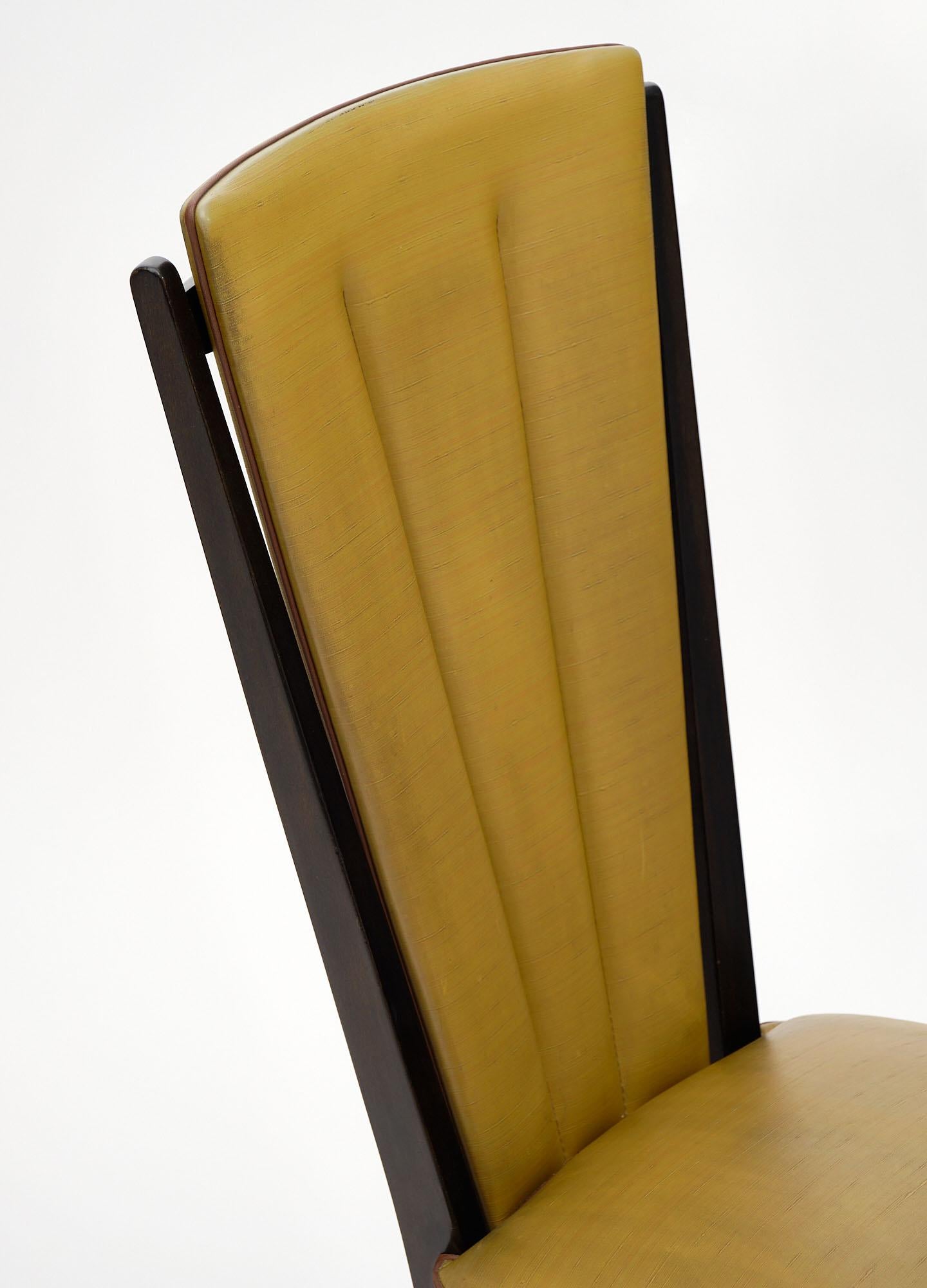 Mid-20th Century Mid-Century French Dining Chairs For Sale