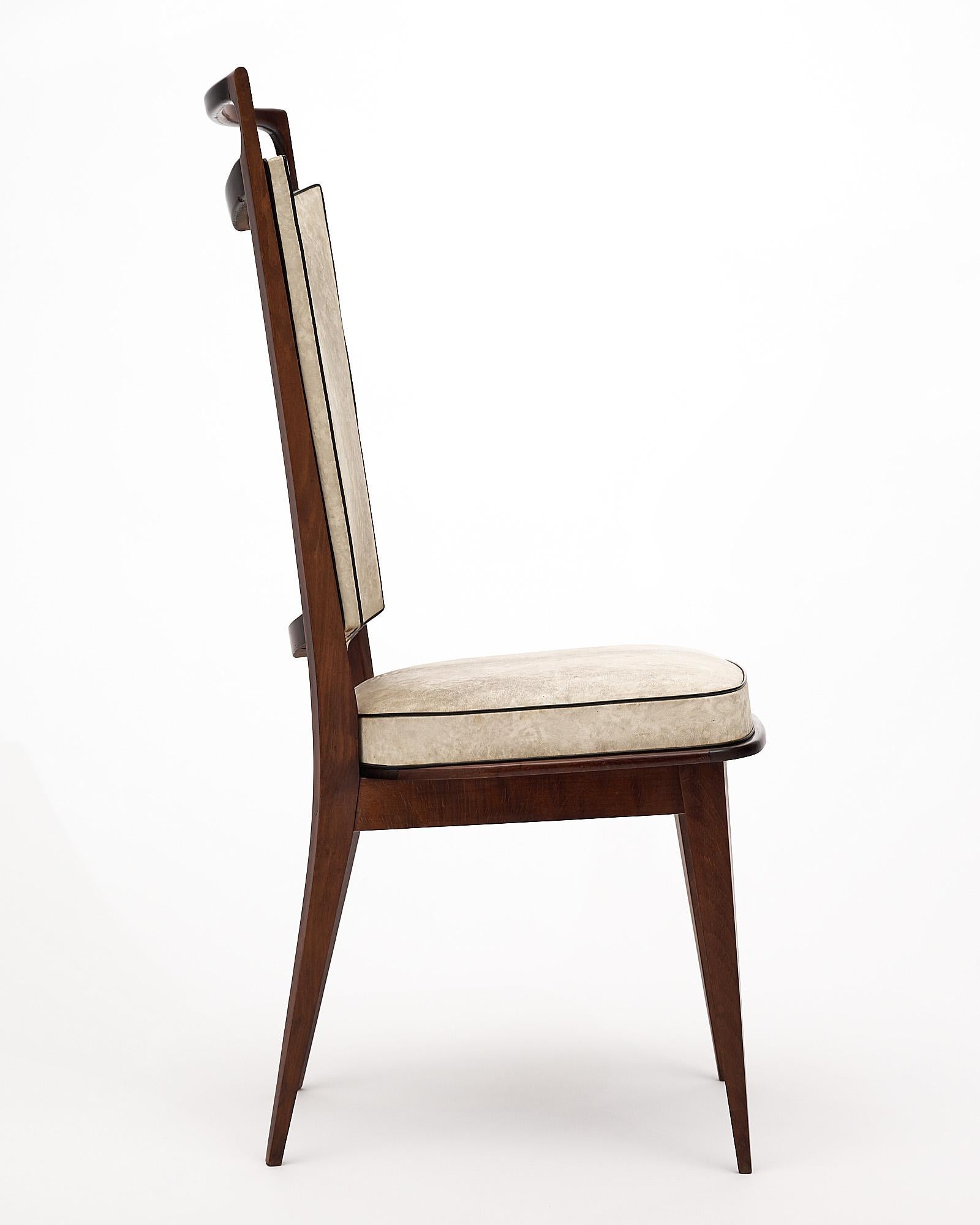 Mid-Century French Dining Chairs For Sale 2
