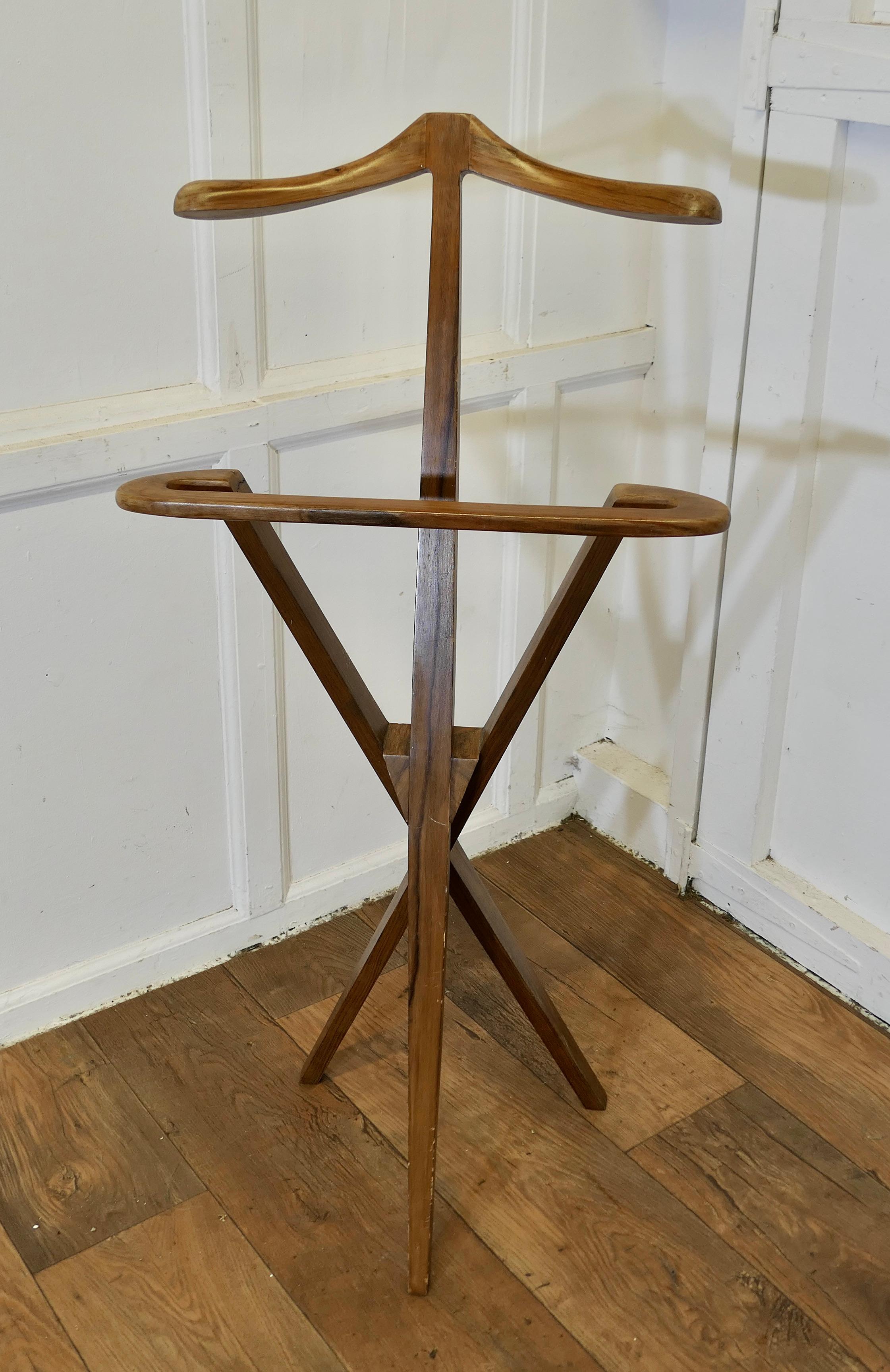 Mid-Century Modern Mid Century French Gentleman’s Floor Standing Suit Hanger or Valet