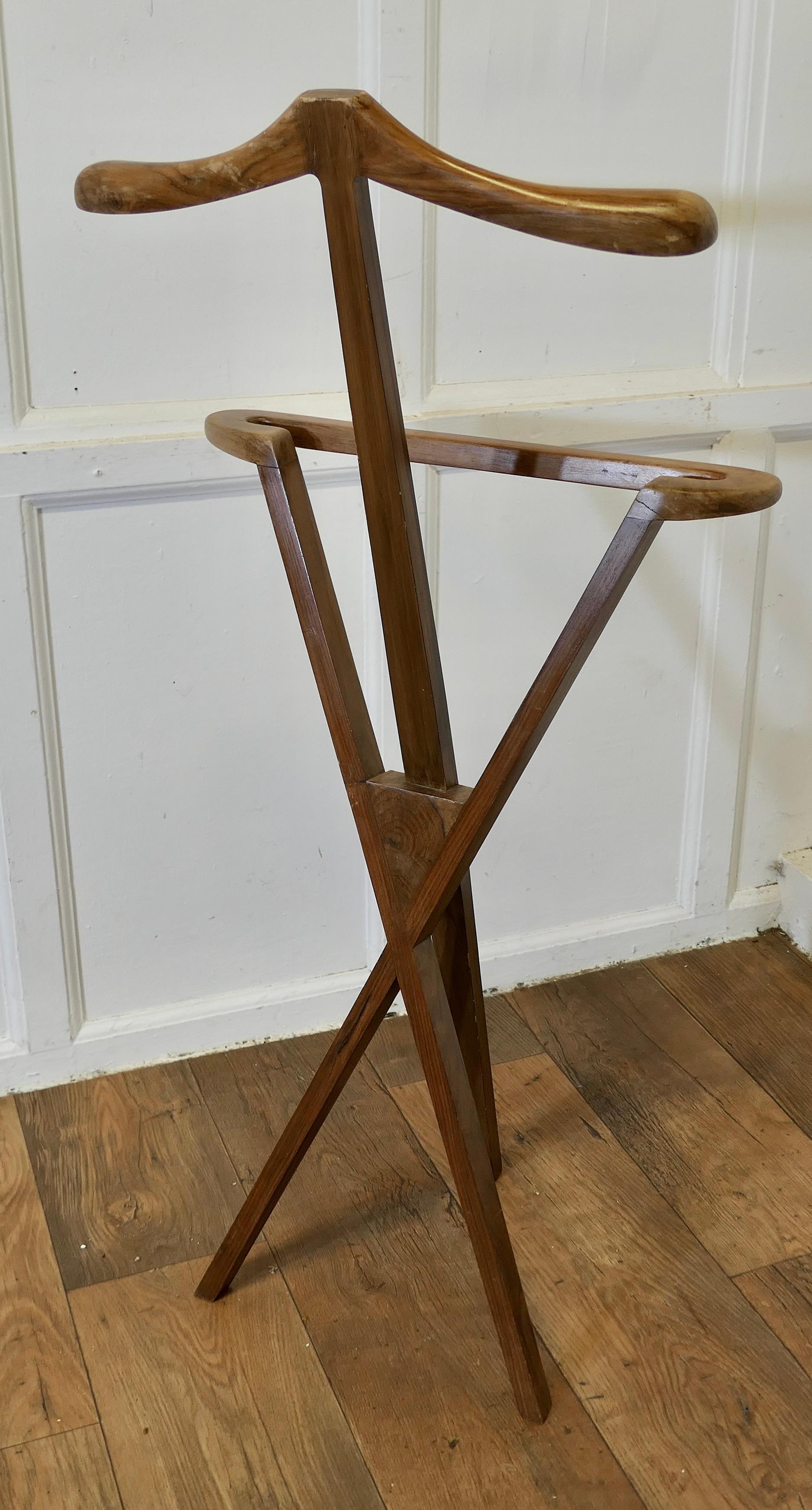 Mid-20th Century Mid Century French Gentleman’s Floor Standing Suit Hanger or Valet