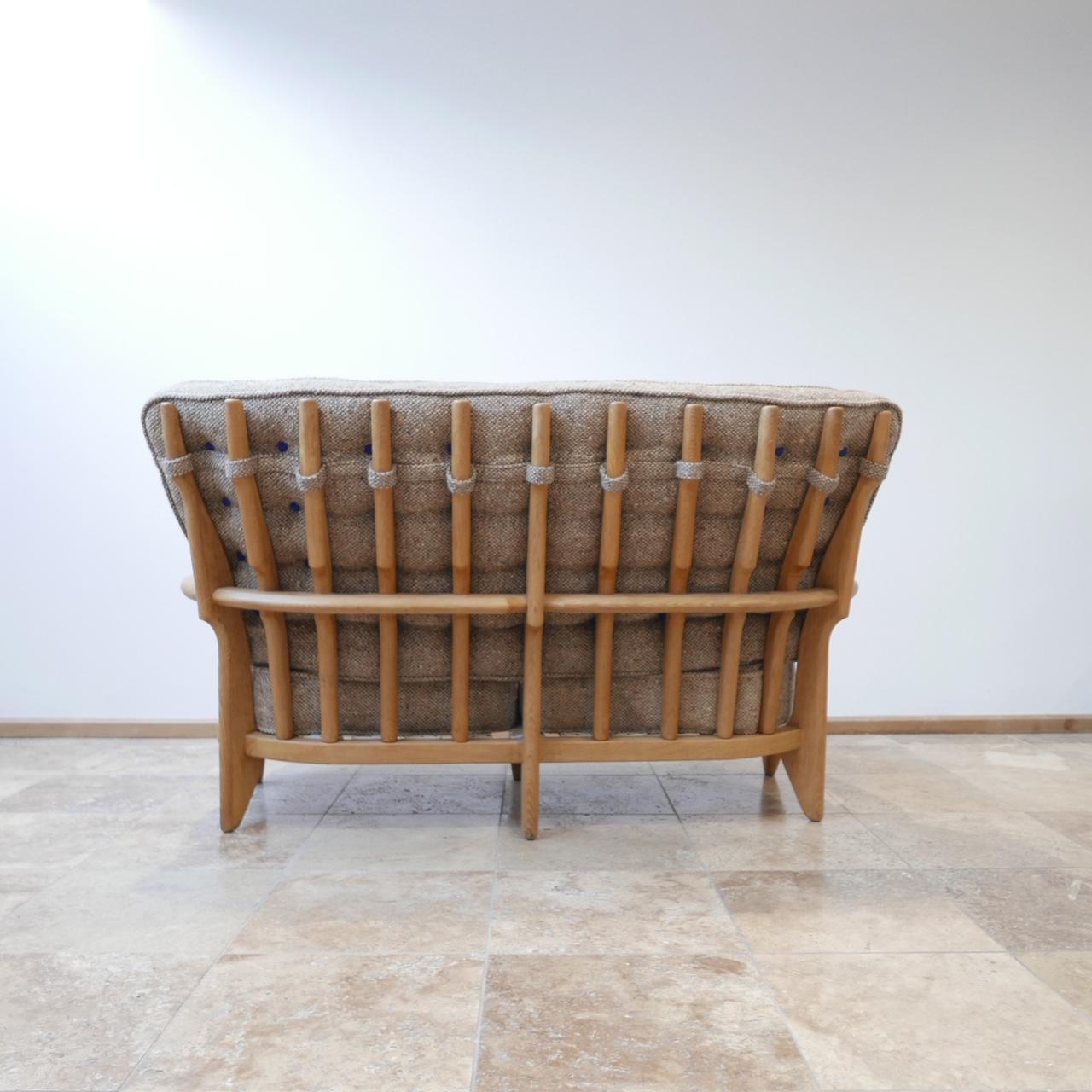Midcentury French Guillerme et Chambron Sofa 4