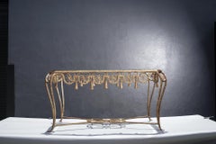Midcentury French Iron Coffee Table