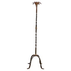 Mid-Century French Iron Floor Lamp