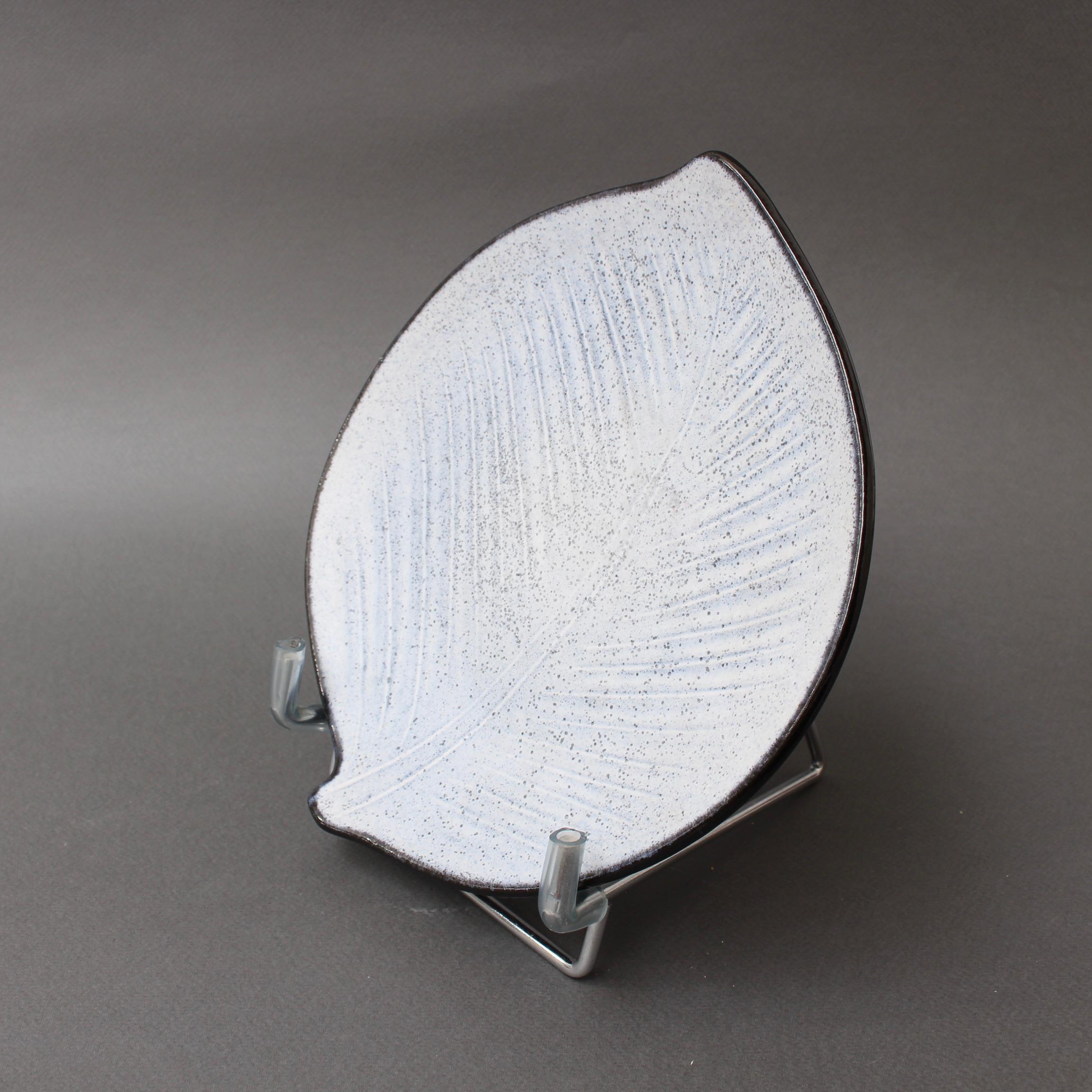 Mid-Century Modern Midcentury French Leaf-Shaped Dish / Vide-Poche by Marcel Guillot, circa 1960s