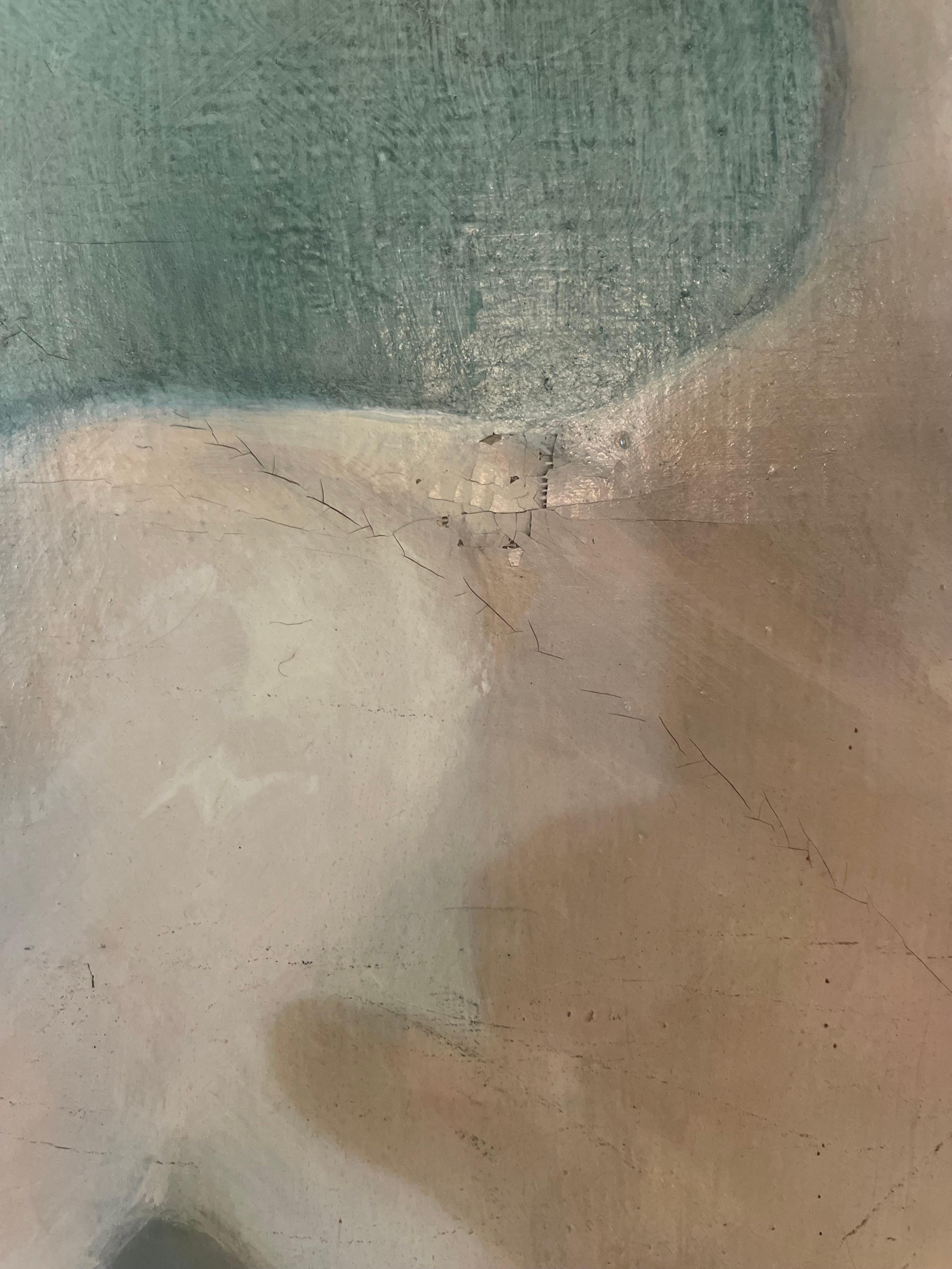 French Nude Portrait Oil Painting Jose Vilato Ruiz Fin (1916-1969) Monumental 3