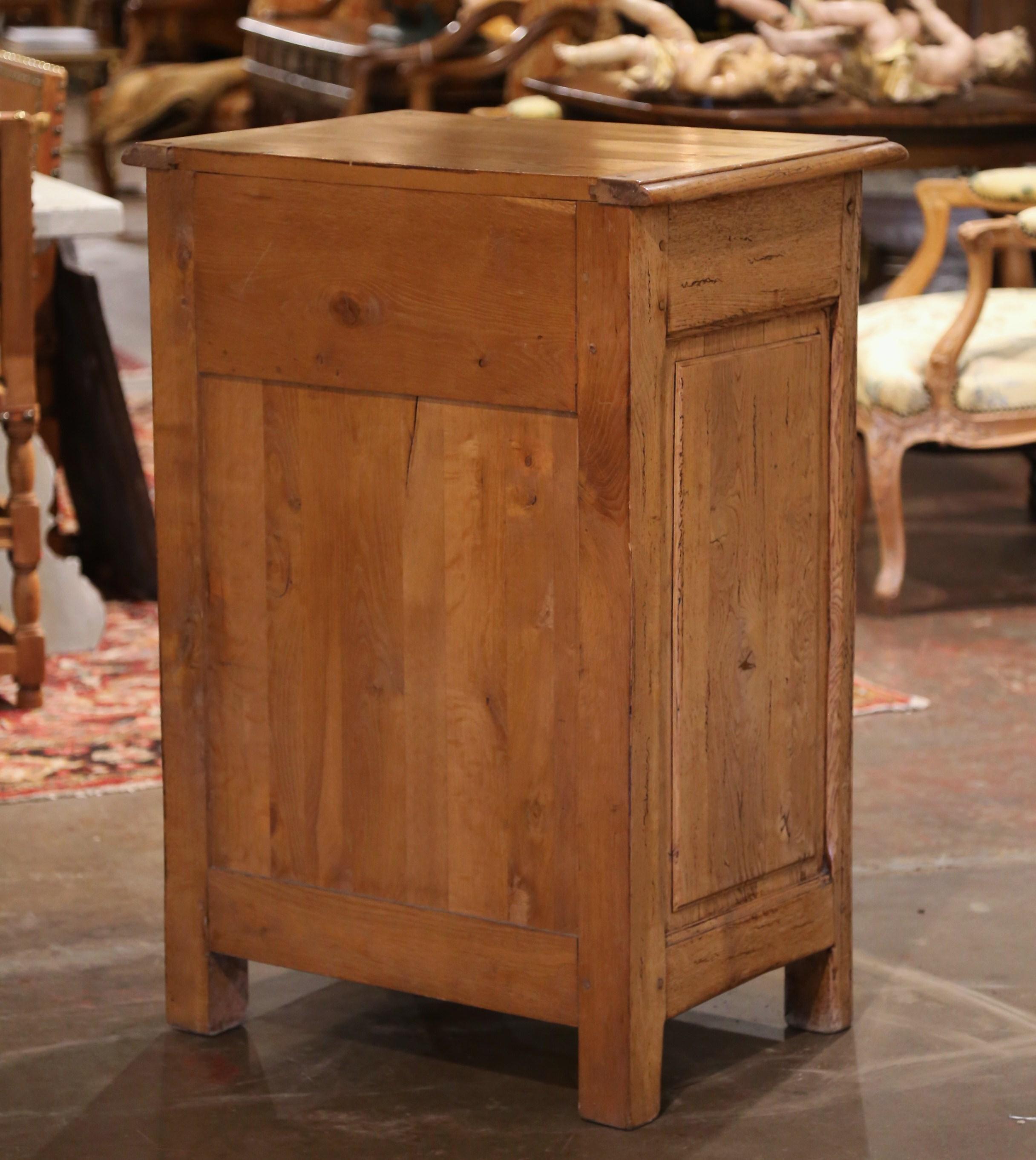 Mid-Century French Louis XIV Oak Confiturier Jelly Cabinet from Normandy For Sale 5