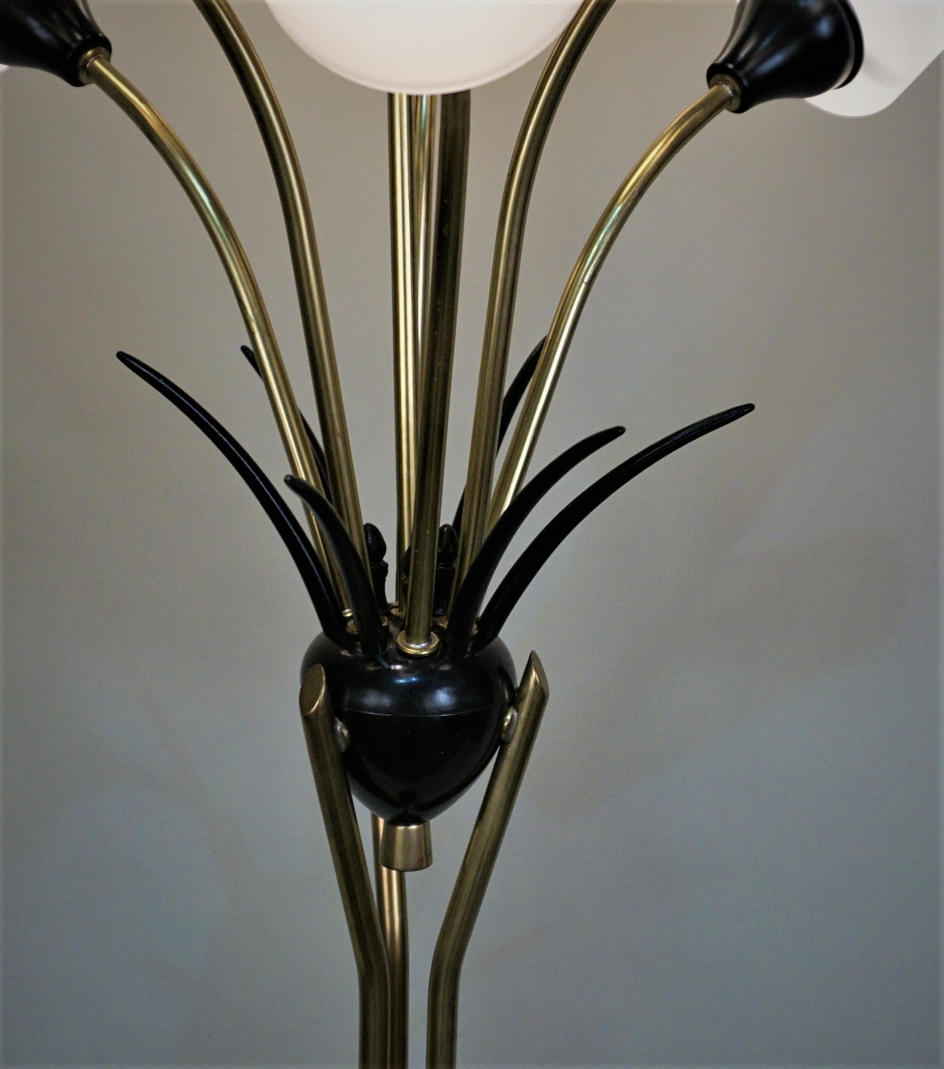 Mid-Century Modern Midcentury French Maison Arlus Floor Lamp