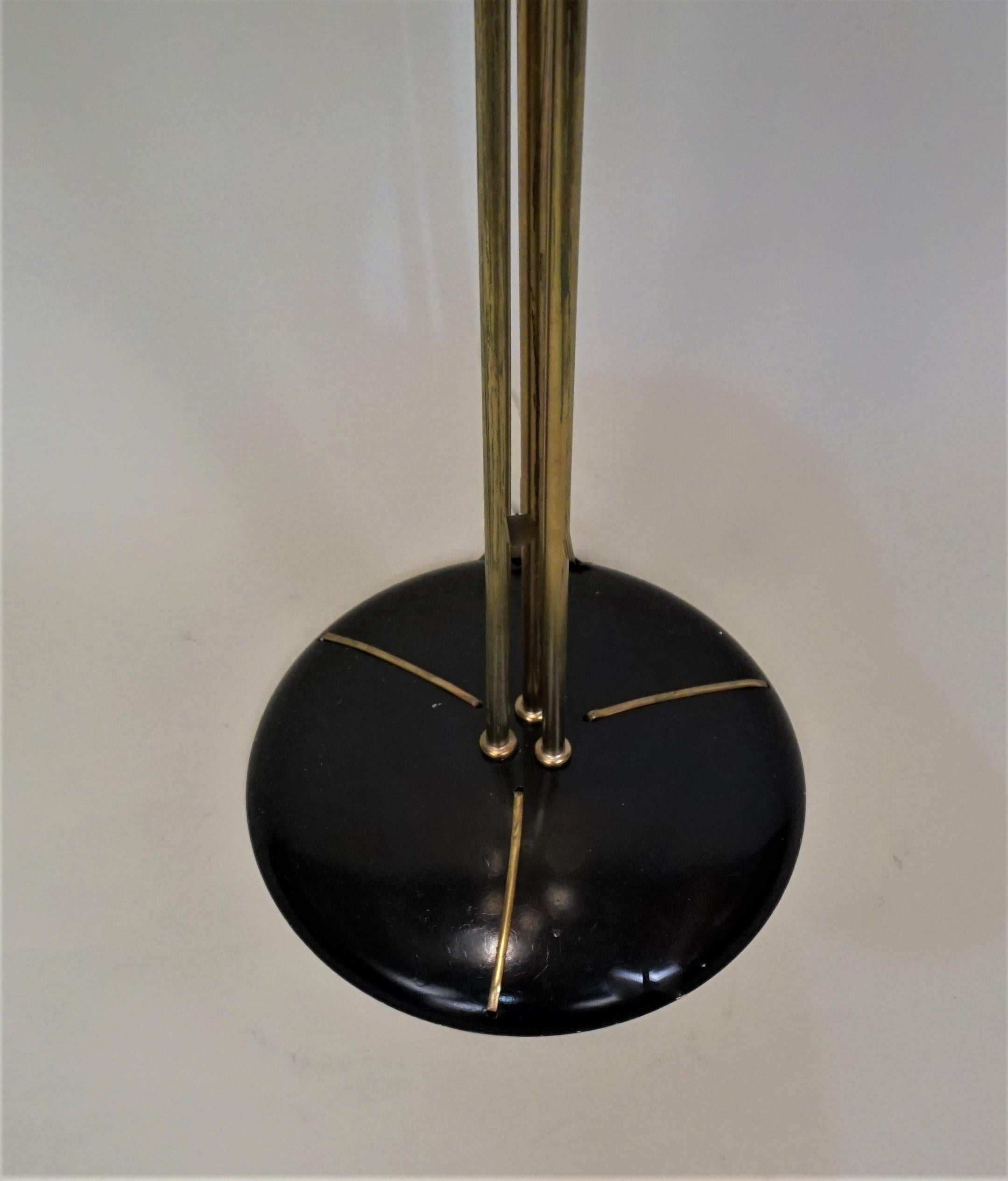 Lacquered Midcentury French Maison Arlus Floor Lamp
