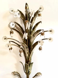 Midcentury French Maison Baguès Style Wall Sconce