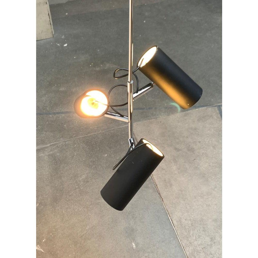 Lampada a sospensione minimalista francese di metà secolo, anni '60 in vendita 4