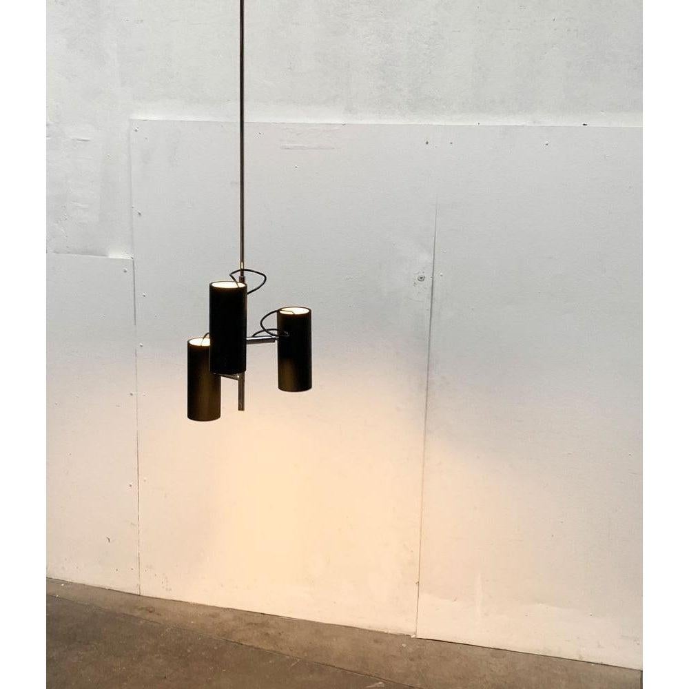 Francese Lampada a sospensione minimalista francese di metà secolo, anni '60 in vendita