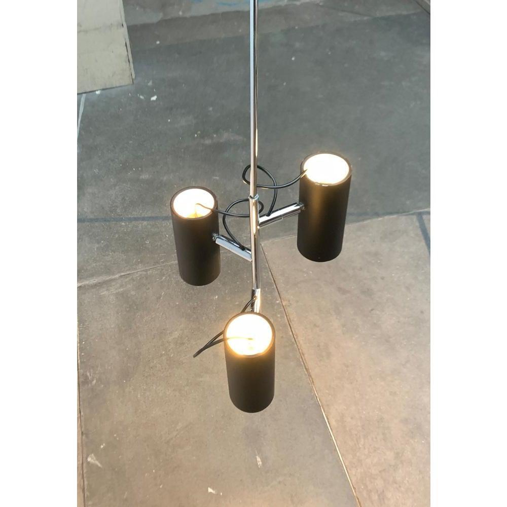 Lampada a sospensione minimalista francese di metà secolo, anni '60 in vendita 1