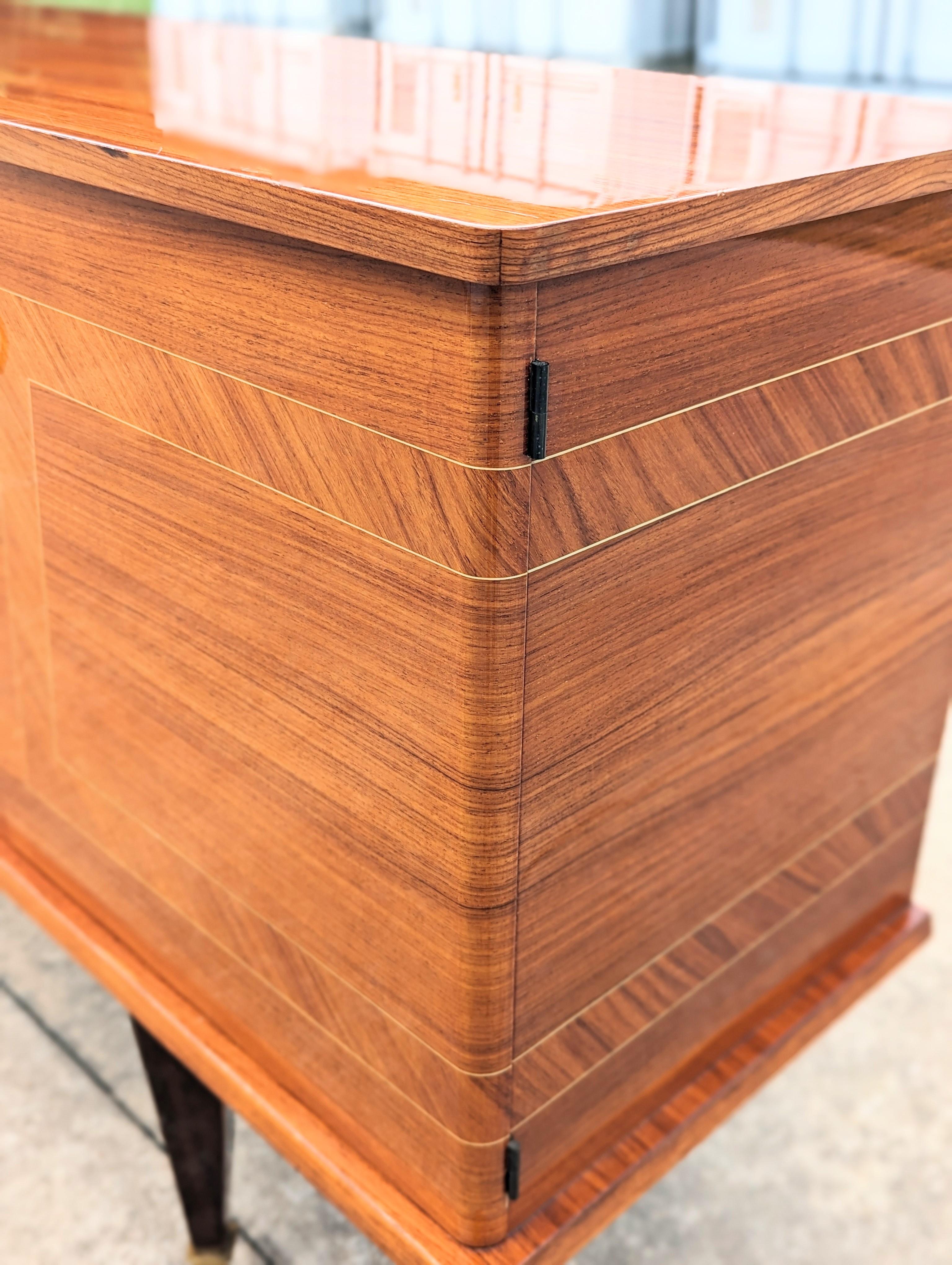 Mid-20th Century Mid Century French Modern Lacquered Sideboard For Sale