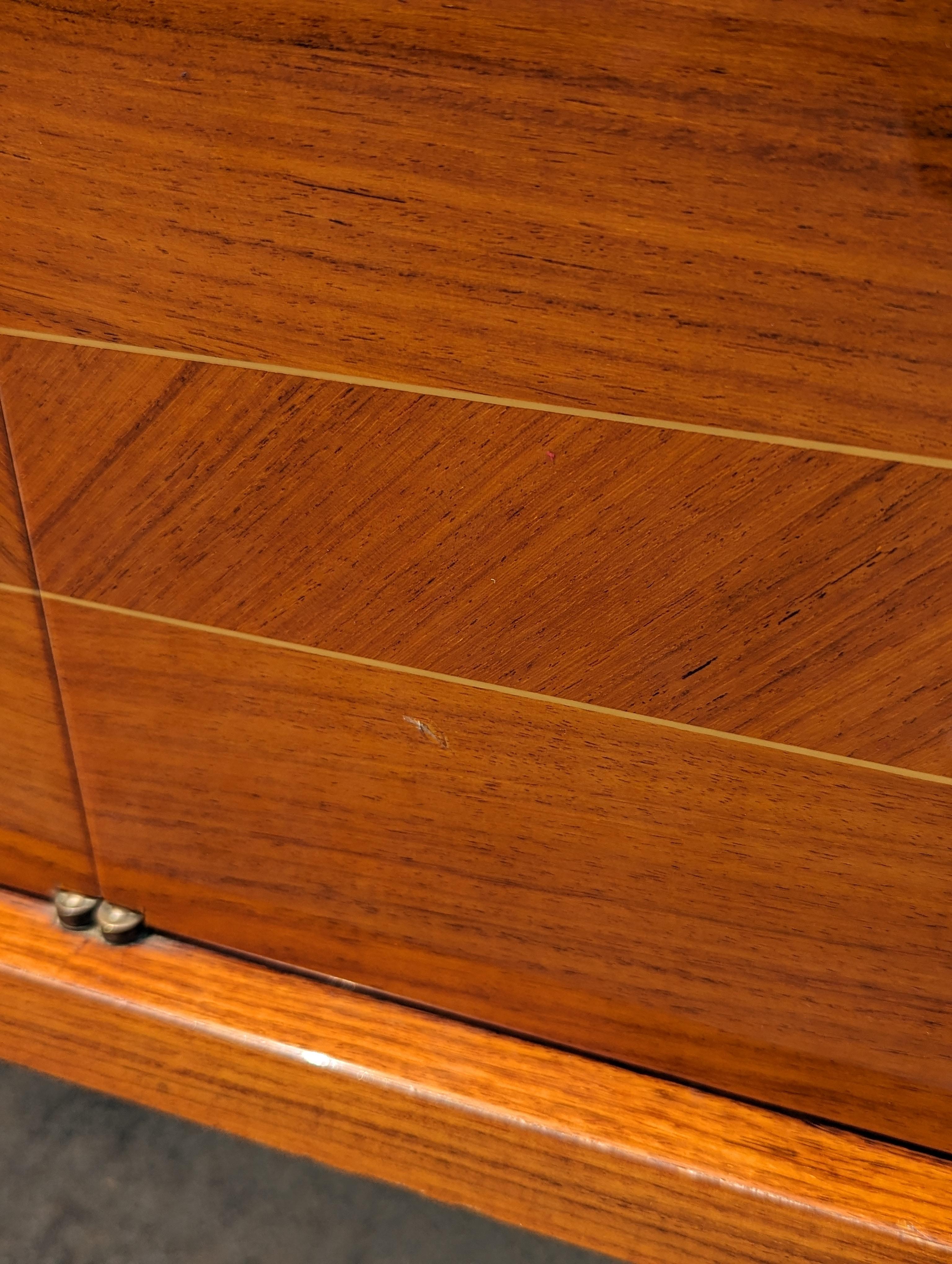 Mid Century French Modern Lacquered Sideboard For Sale 2