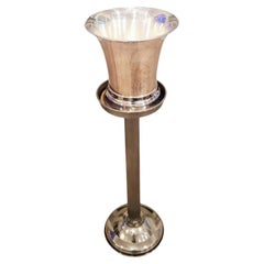 Mid-Century French Modern Silver Plated Champagne Chiller