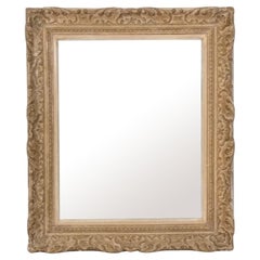 Mid Century French Montparnasse Framed Mirror 36" x 30.25"