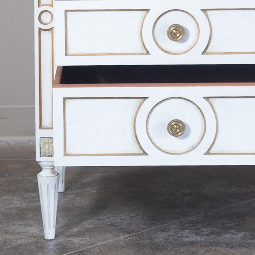 Midcentury French Neoclassical Painted Commode 3