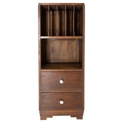 Französischer Eichenholz-Schreibtisch-Cabinet aus der Mitte des Jahrhunderts, um 1940