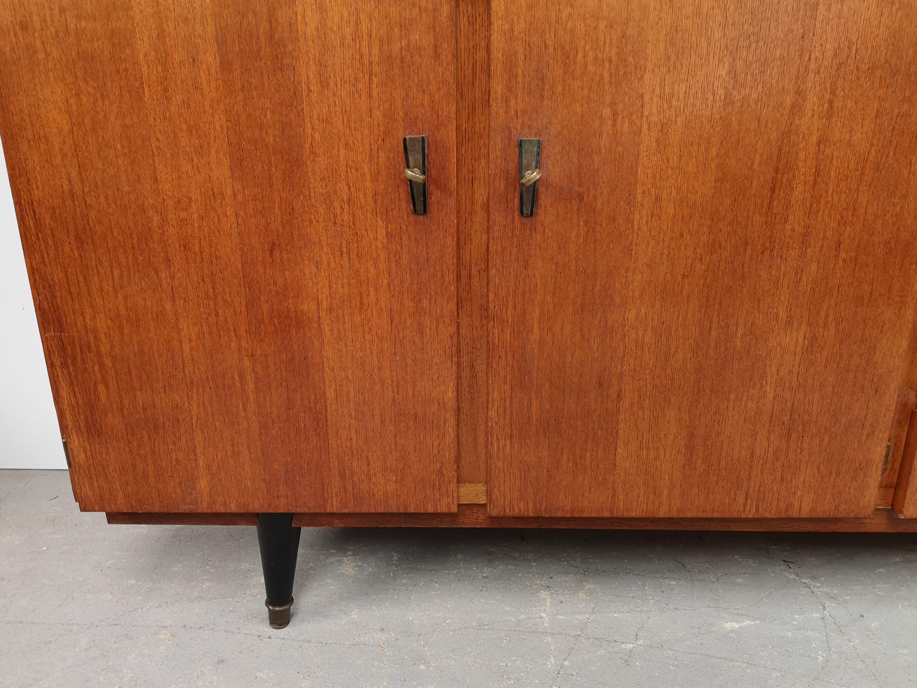 Mid Century French Oak Sideboard 4