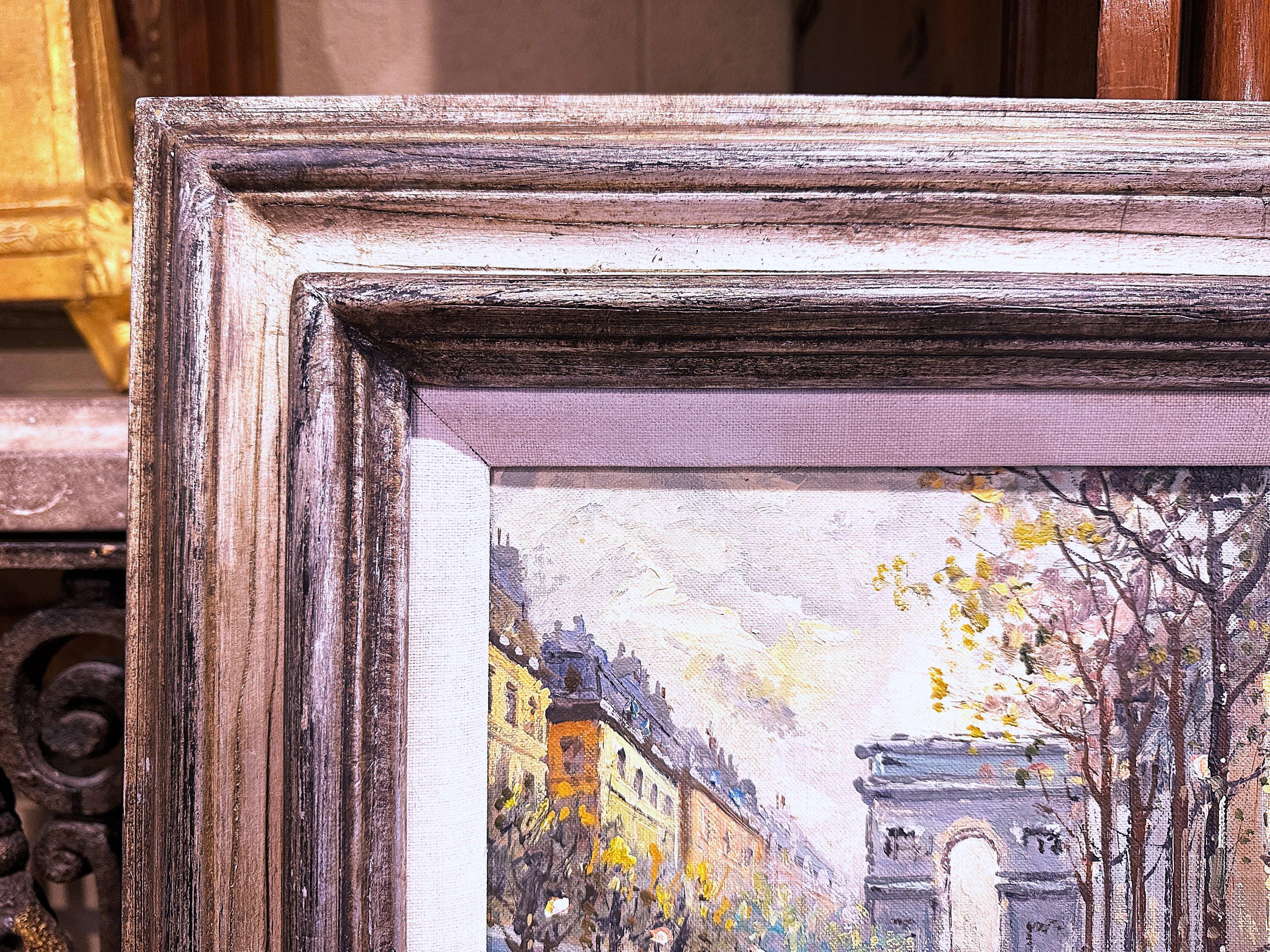 XX secolo Pittura francese della metà del secolo, olio su tela, Parigi, firmata Antoine Blanchard in vendita