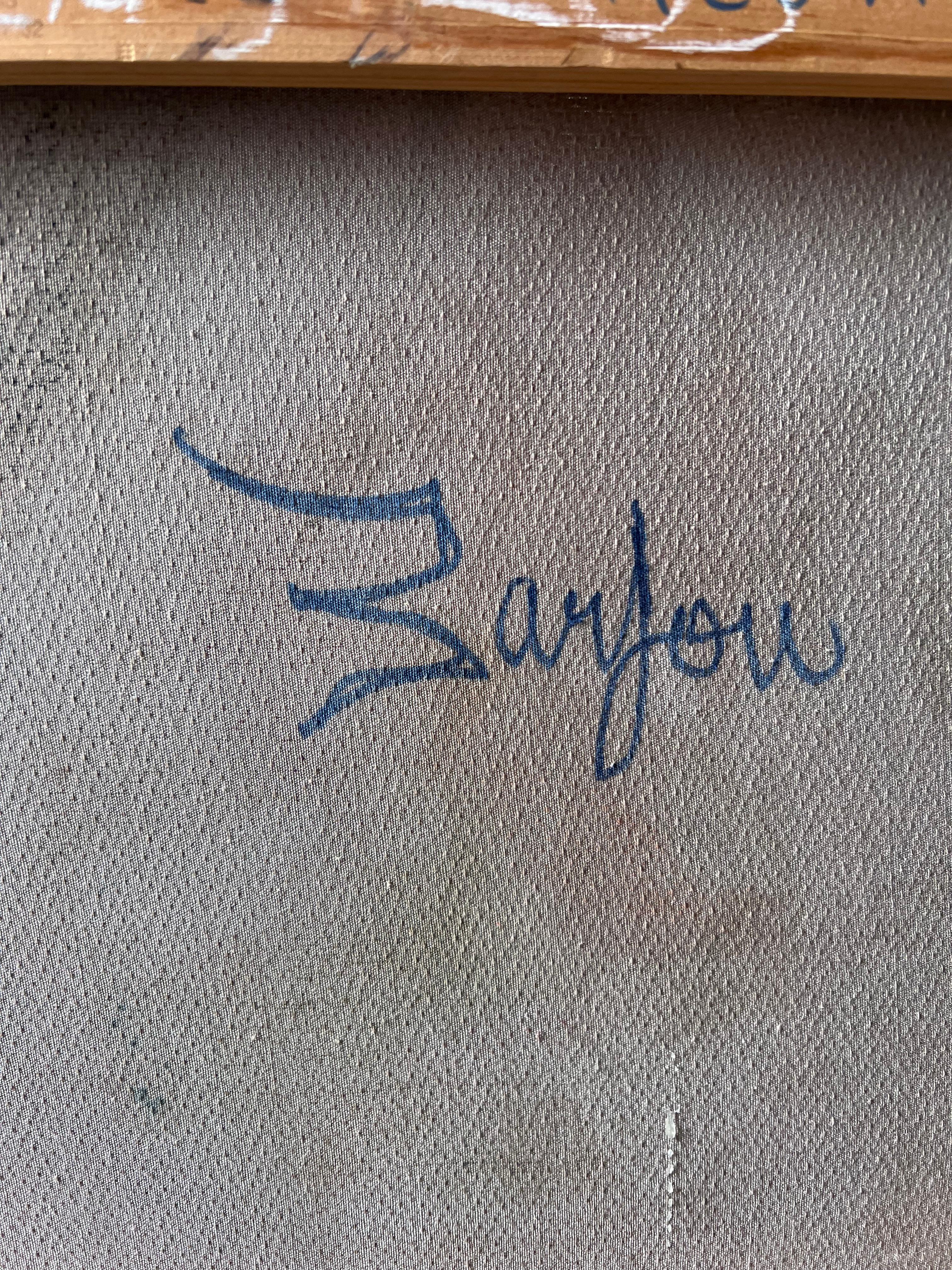 1950's Französisch Surrealist Erotische Figurative Signiert Ölgemälde auf Leinwand im Angebot 3