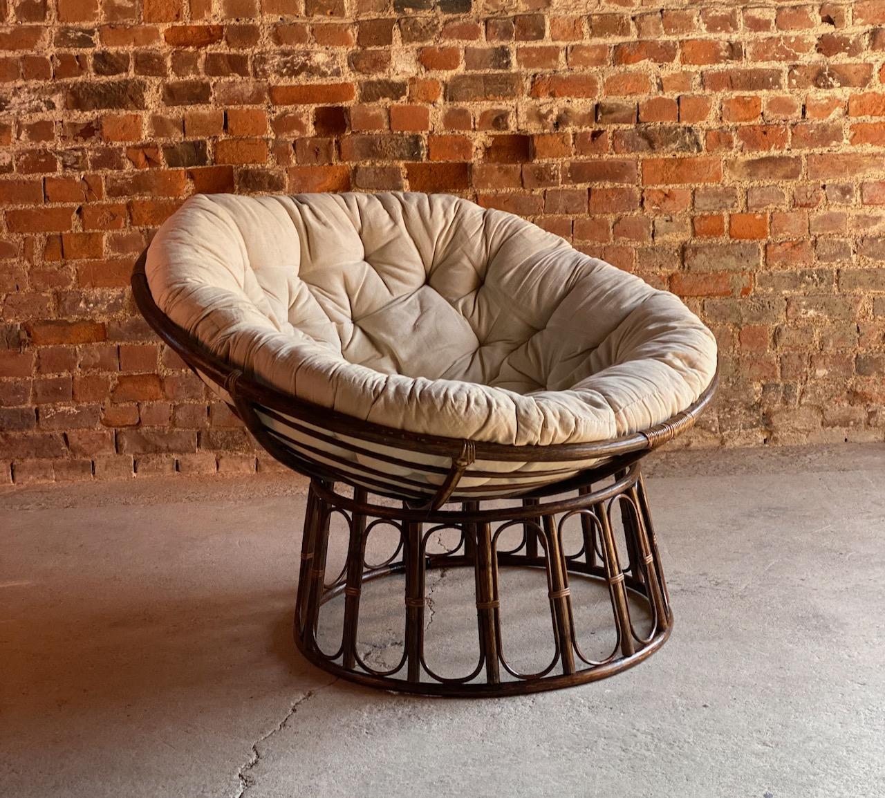double papasan chair frame only
