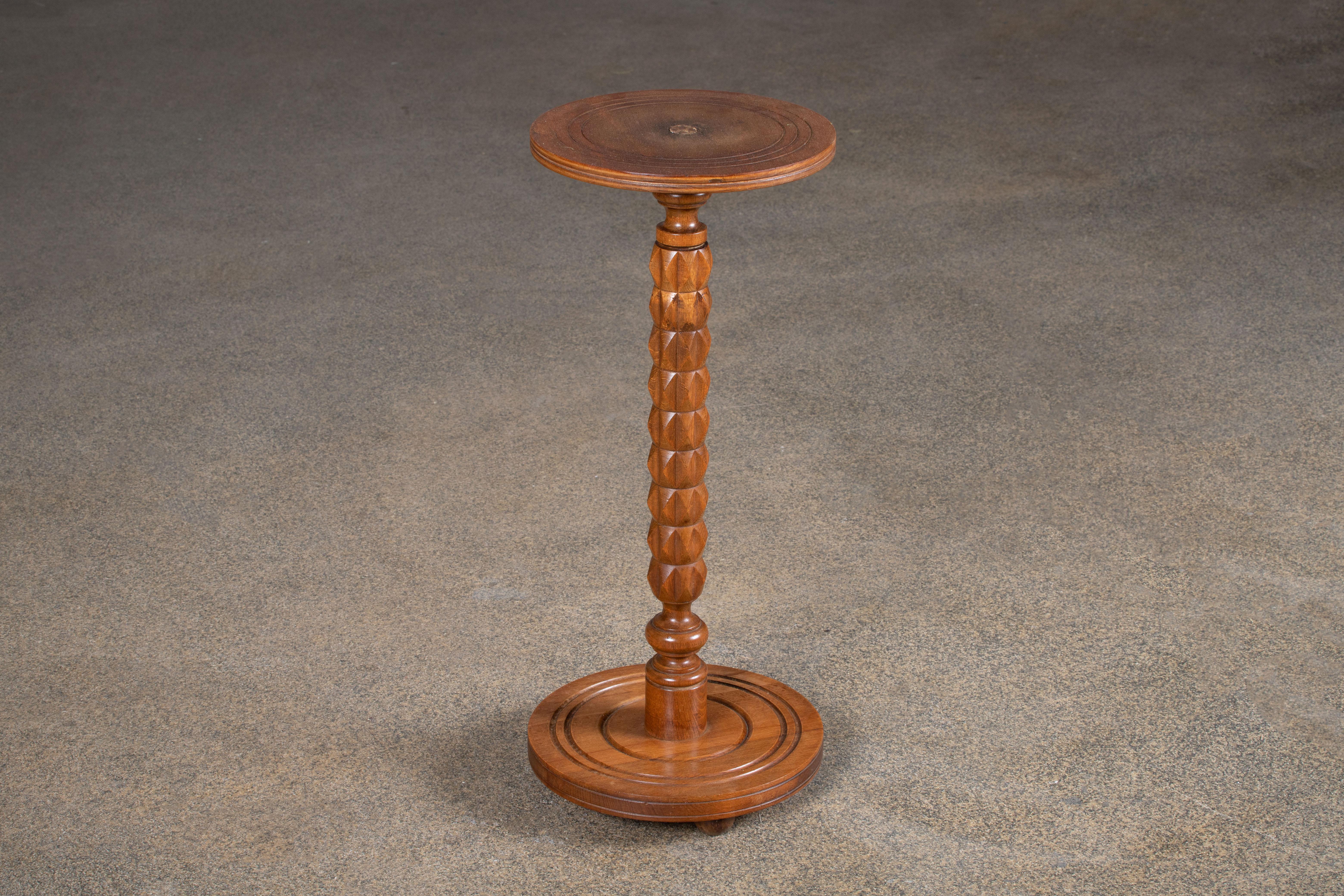 Mid-20th Century Mid-Century French Pedestal Charles Dudouyt