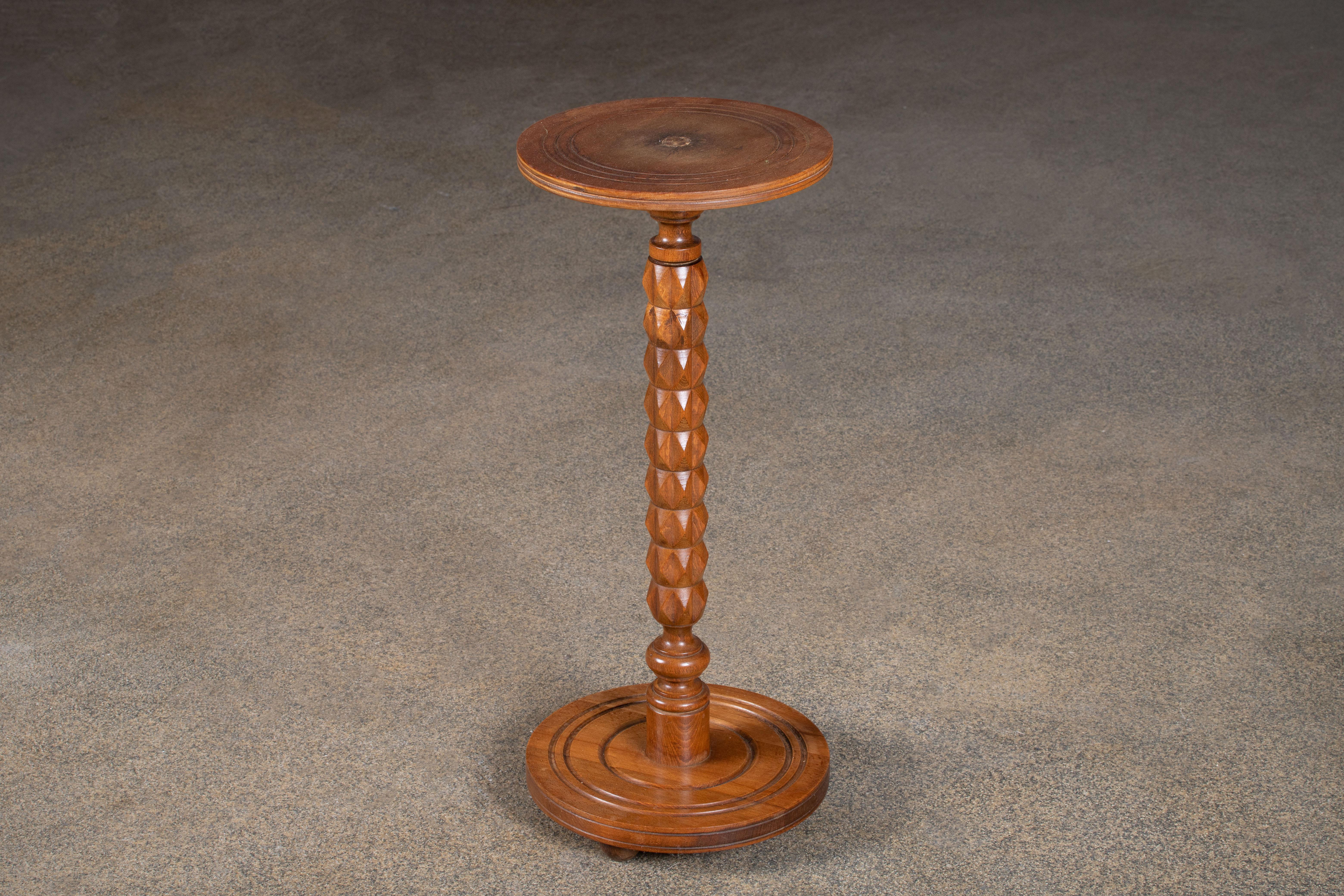 Mid-Century French Pedestal Charles Dudouyt 1