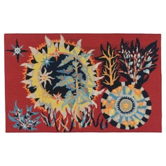 Mid Century French Petit Point Tapestry