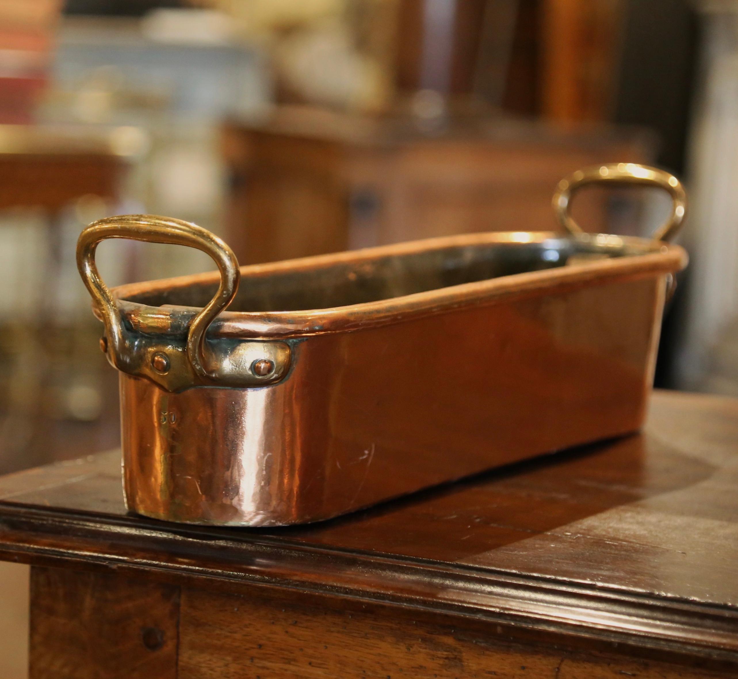 Mid-Century French Polished Copper 