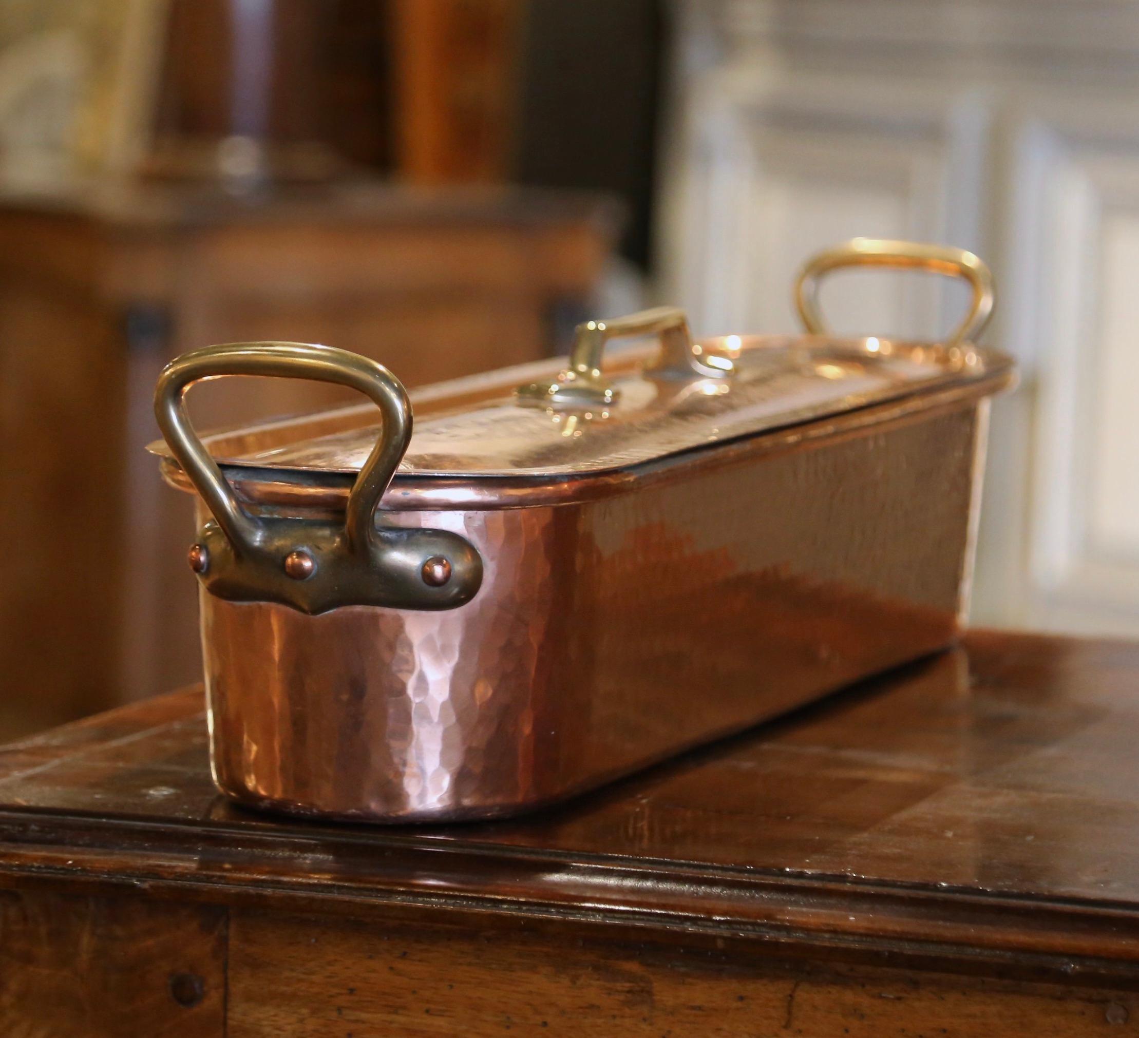 Mid-Century French Polished Copper 