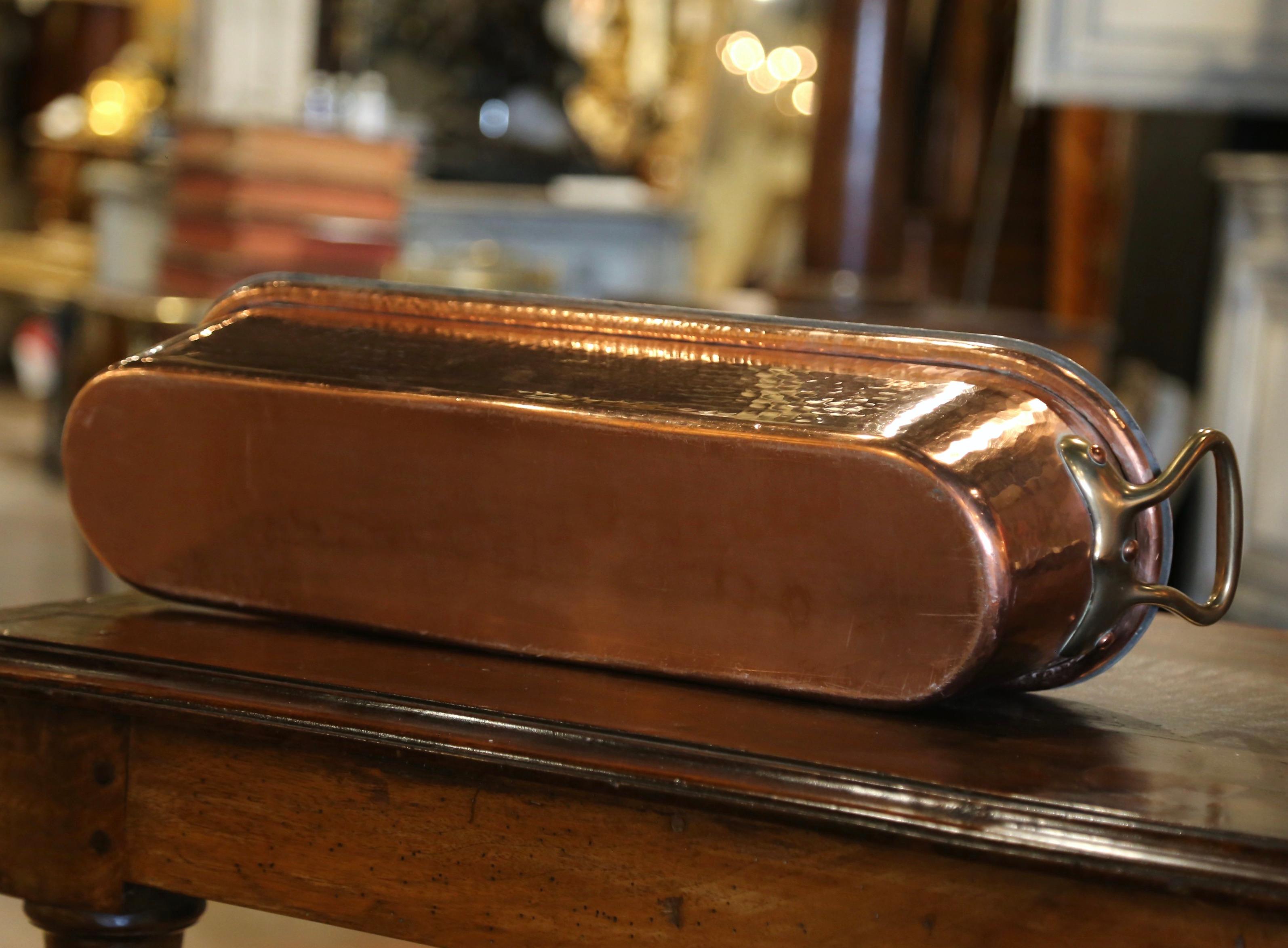 20th Century Mid-Century French Polished Copper 