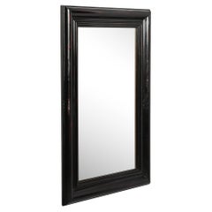 Espejo moldurado francés de mediados de siglo con acabado pulido en tono tortuga by Karl Springer Espejo moldurado francés de mediados de siglo con acabado pulido en tono tortuga by Karl Springer