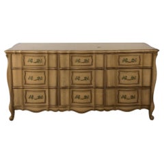 Mid Century French Provincial Style Lowboy Dresser