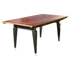 Mid-Century French Rosewood Dining Table