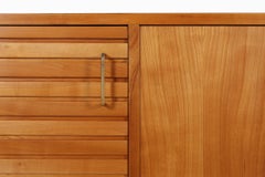 Mid-Century French sideboard in full cherry wood, 1950