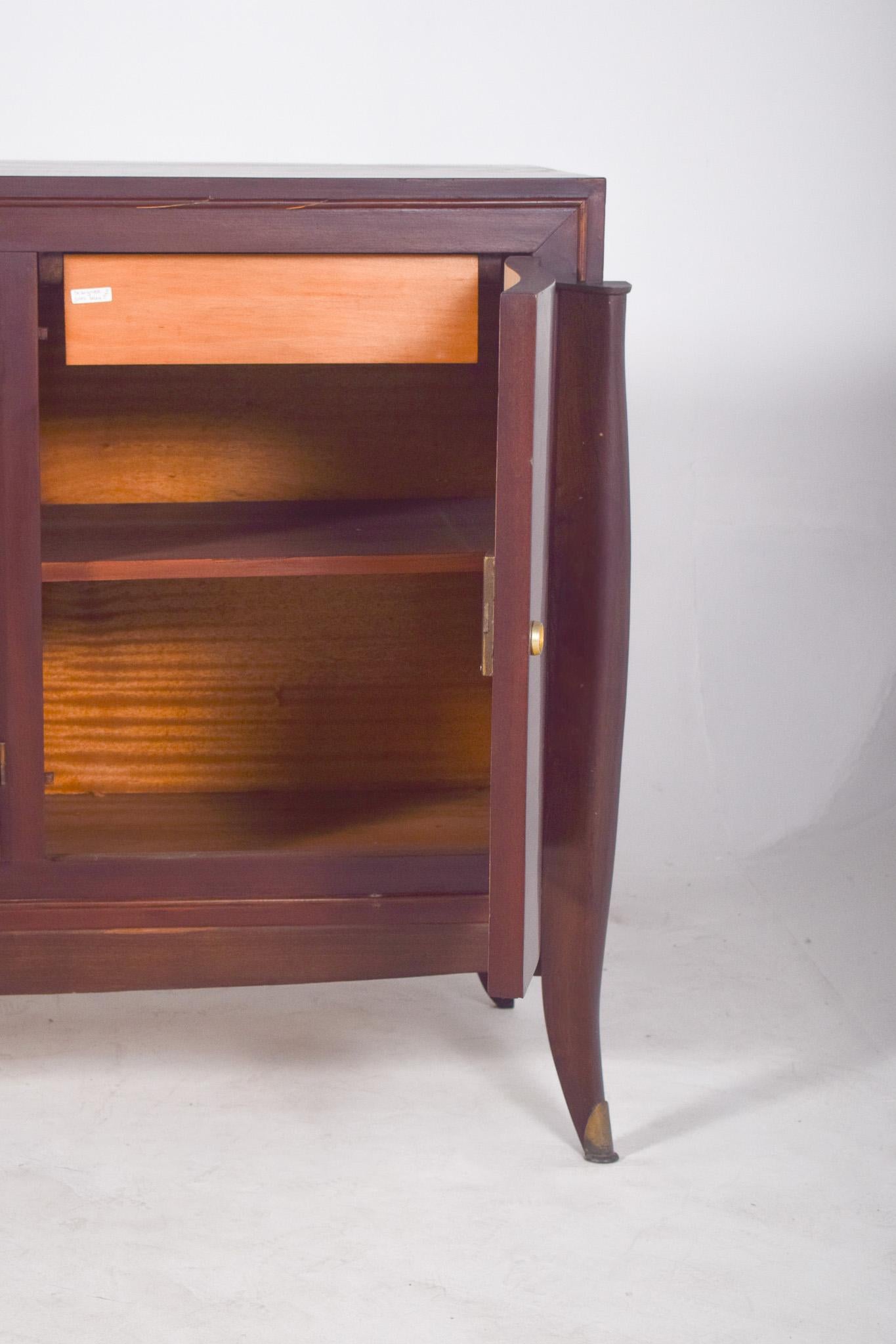 20ième siècle Buffet français du milieu du siècle à trois portes en vente