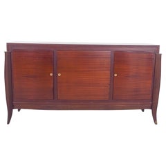 Mid-Century French Sideboard with Three Doors